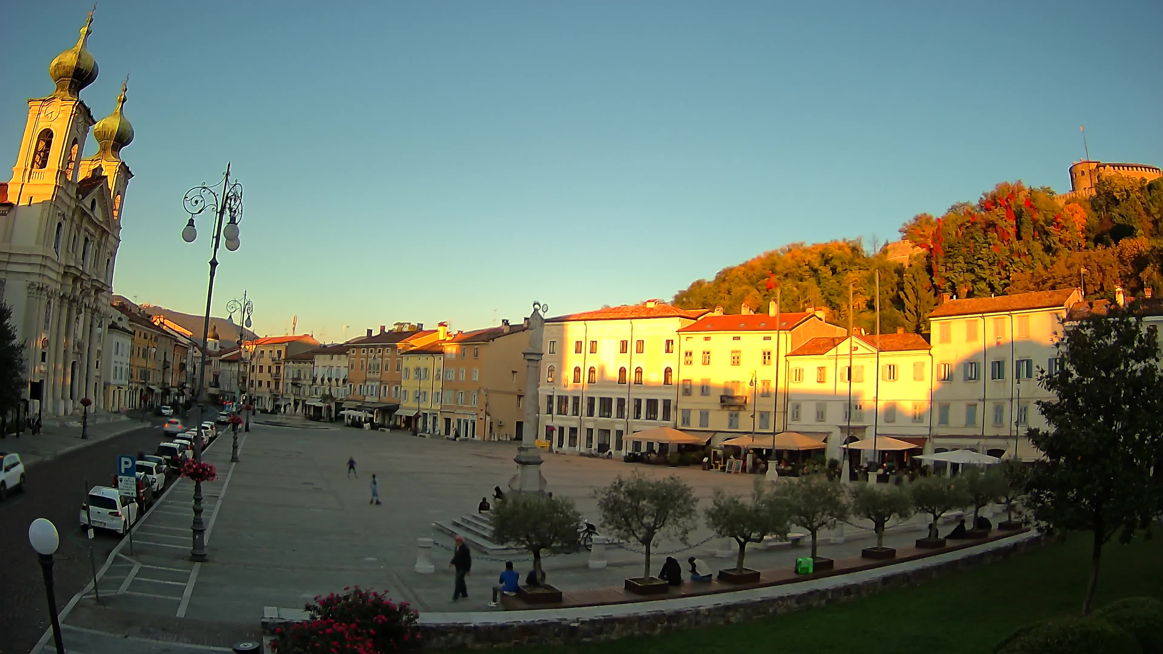 Webcam Gorizia Vittoria square – Church of st. Ignazio