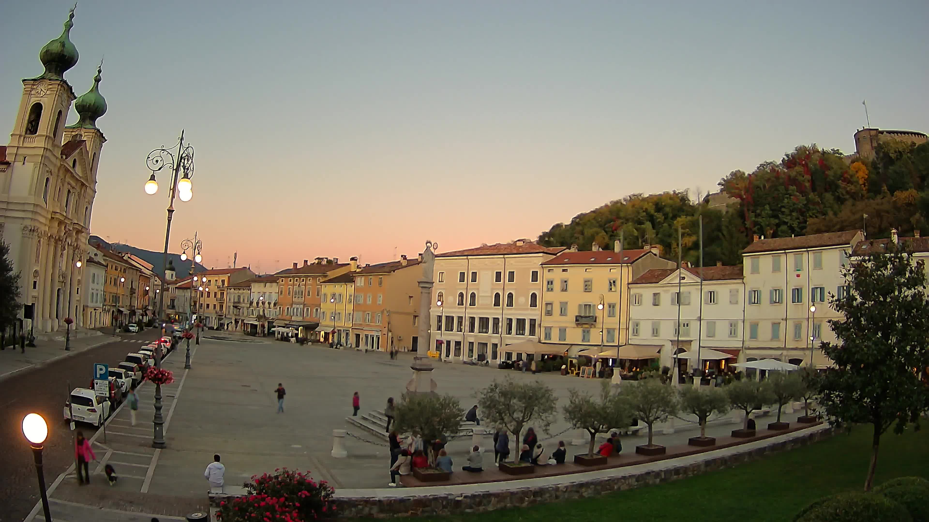 Webcam Gorizia Vittoria square – Church of st. Ignazio