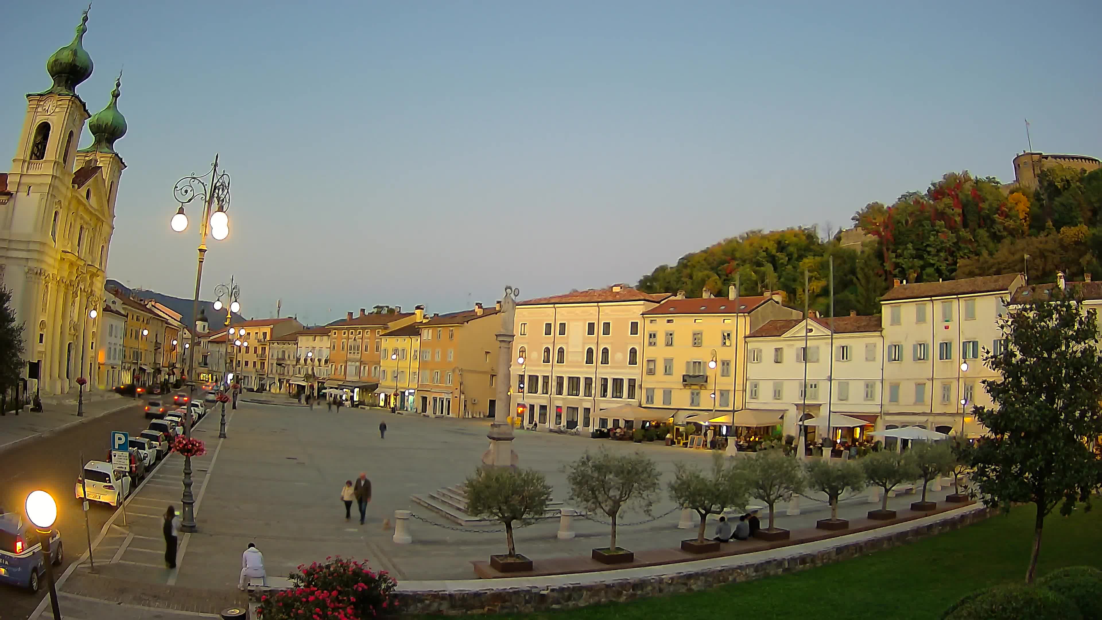 Webcam Gorizia Vittoria square – Church of st. Ignazio