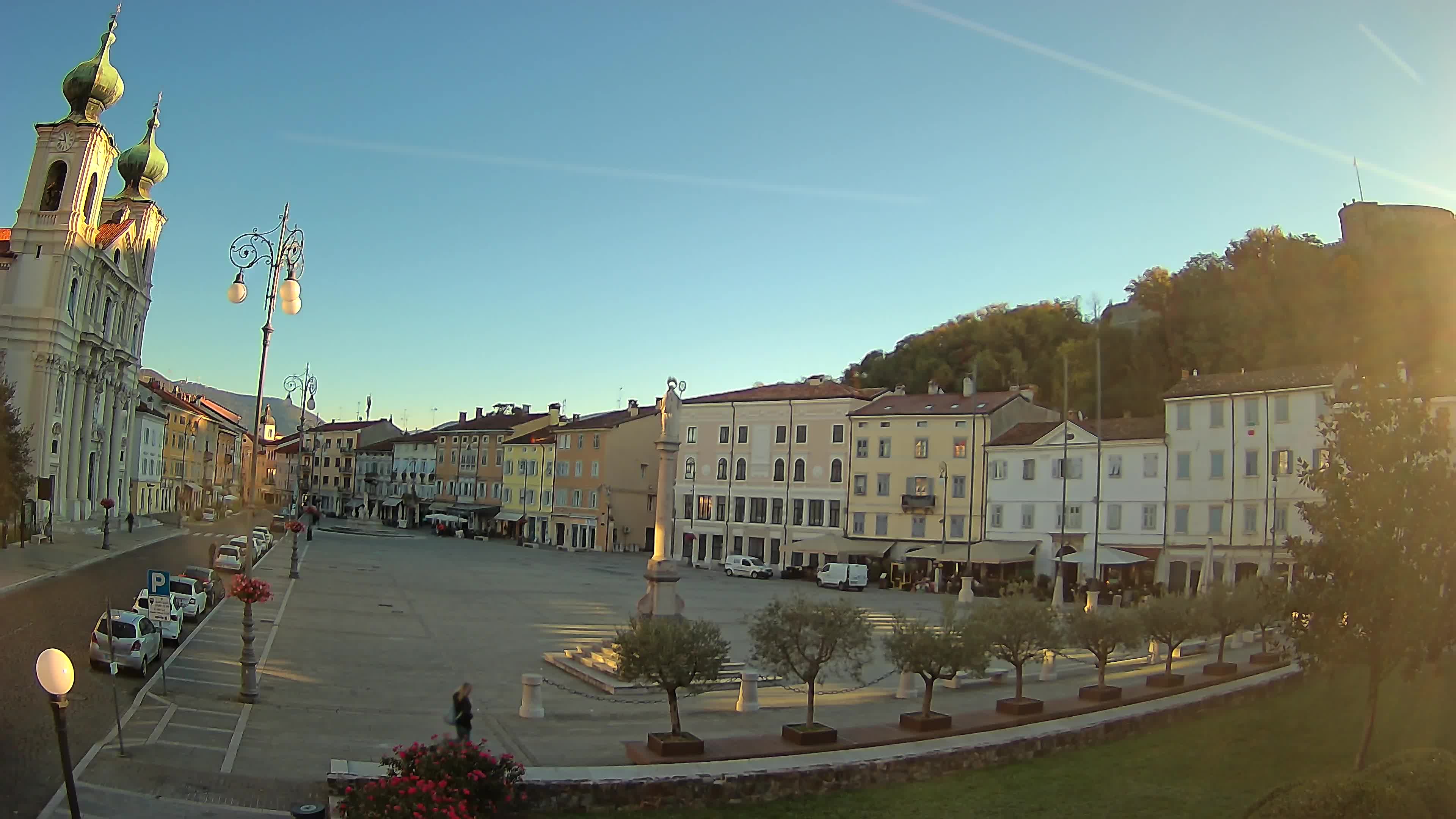 Webcam Gorizia Vittoria square – Church of st. Ignazio