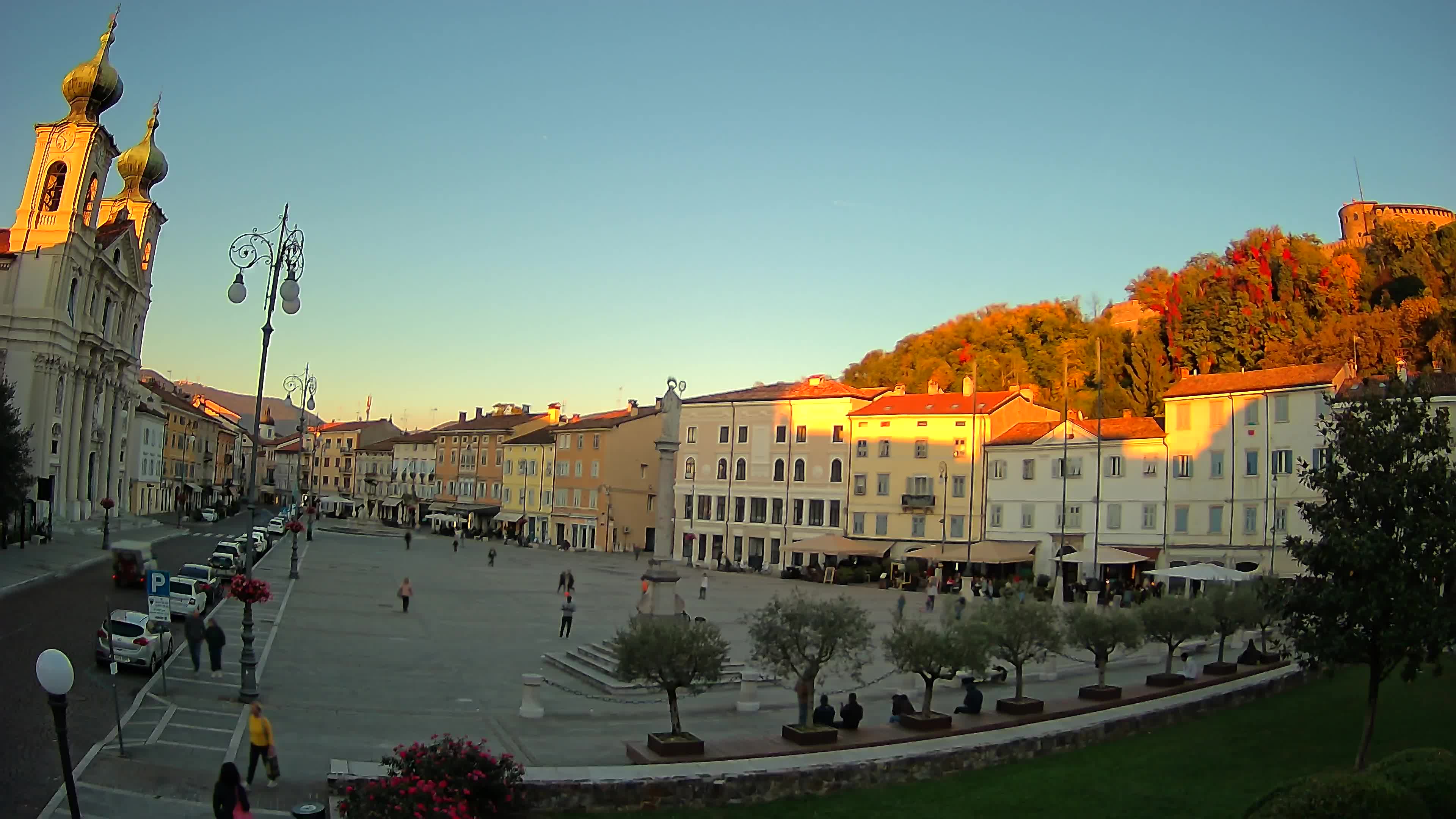 Webcam Gorizia Vittoria square – Church of st. Ignazio