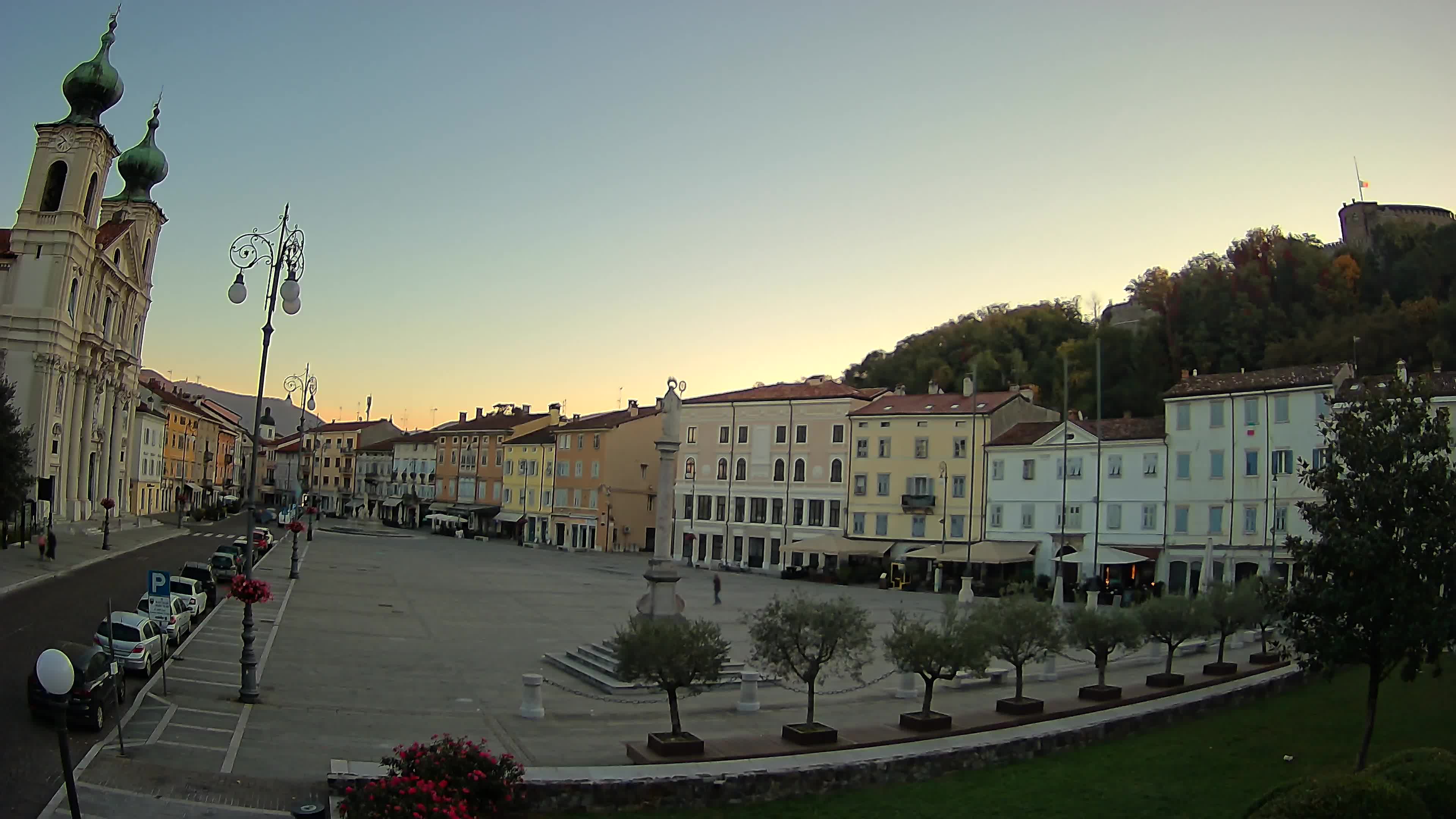 Webcam Gorizia Vittoria square – Church of st. Ignazio