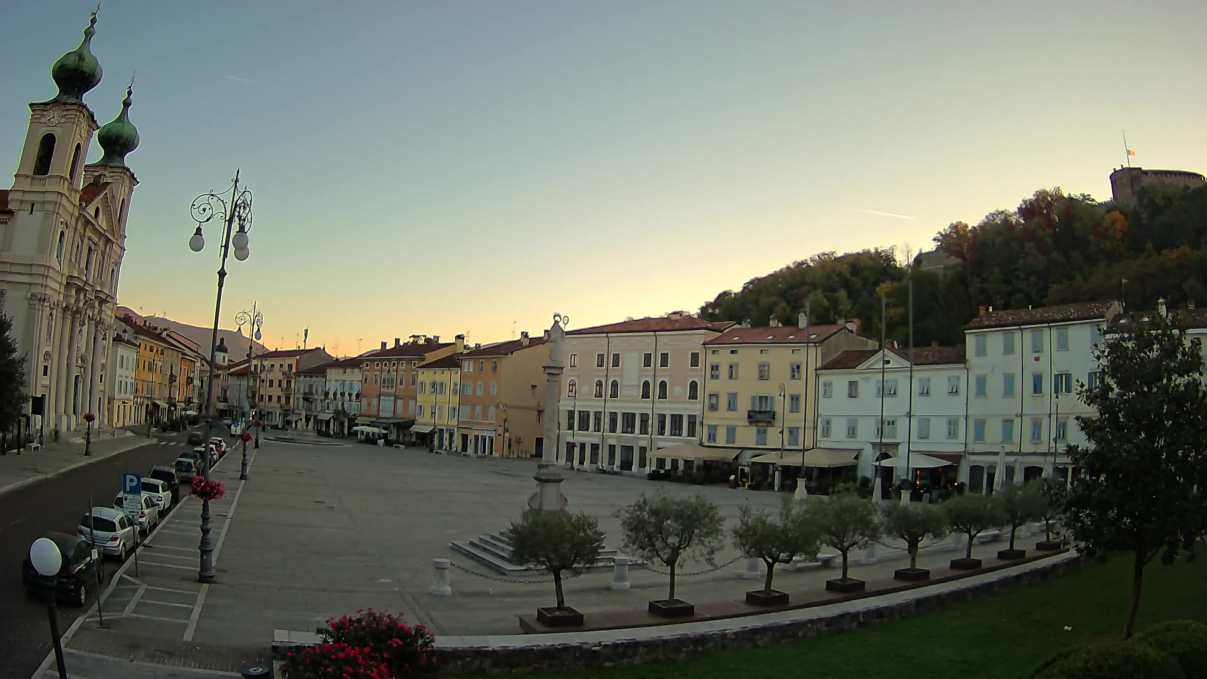 Webcam Gorizia Vittoria square – Church of st. Ignazio
