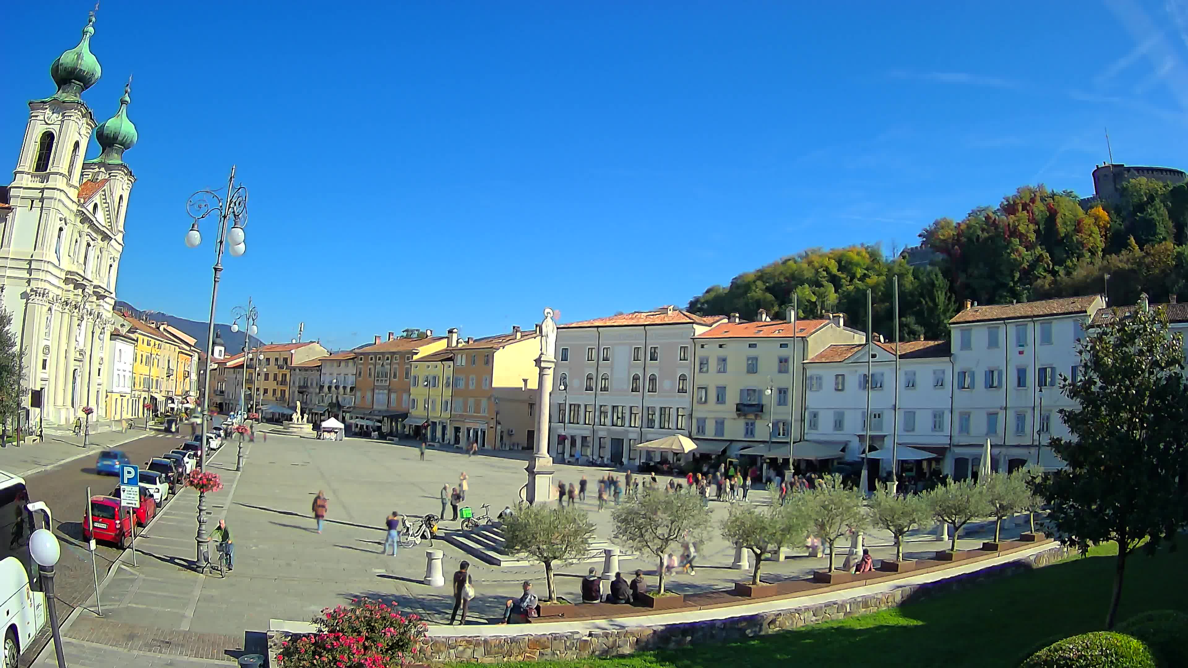 Webcam Gorizia Vittoria square – Church of st. Ignazio