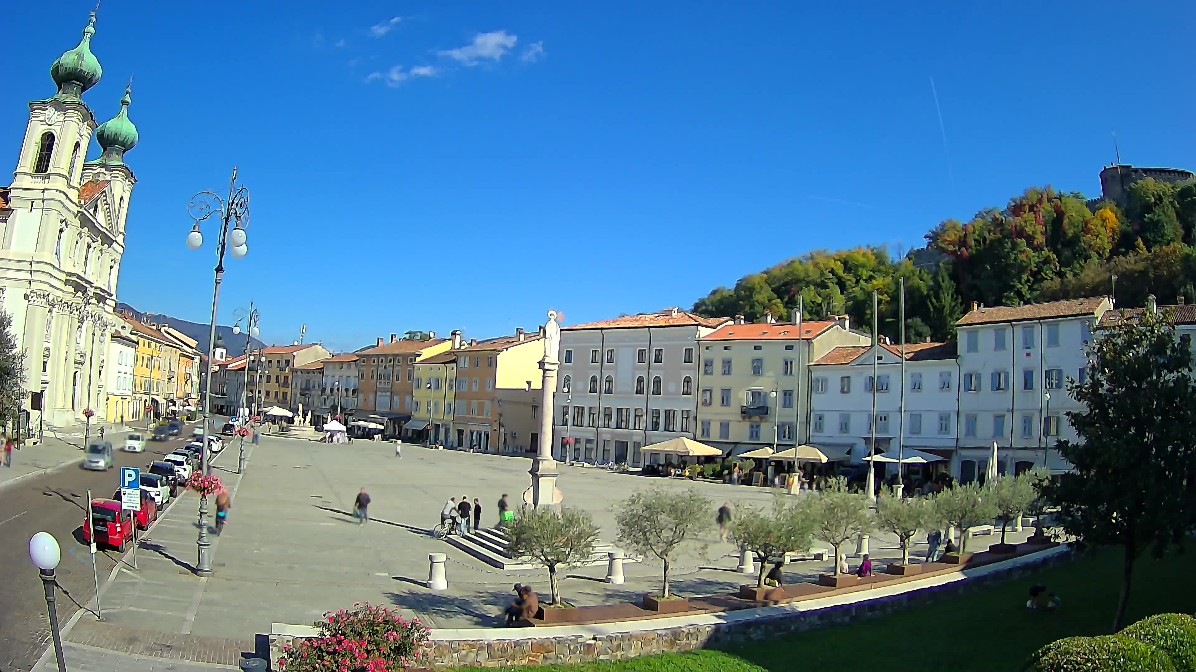 Webcam Gorizia Vittoria square – Church of st. Ignazio