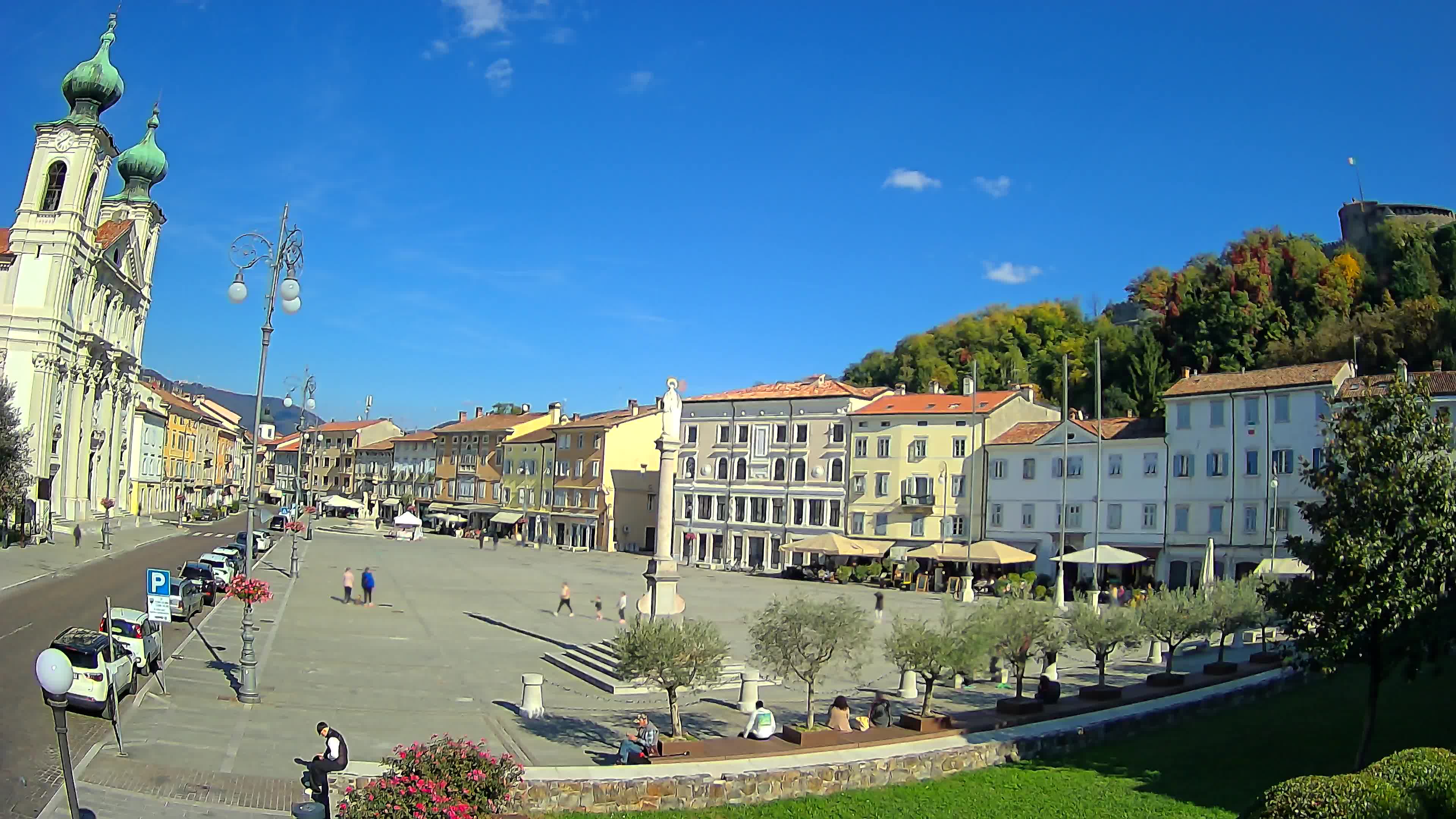 Webcam Gorizia Vittoria square – Church of st. Ignazio