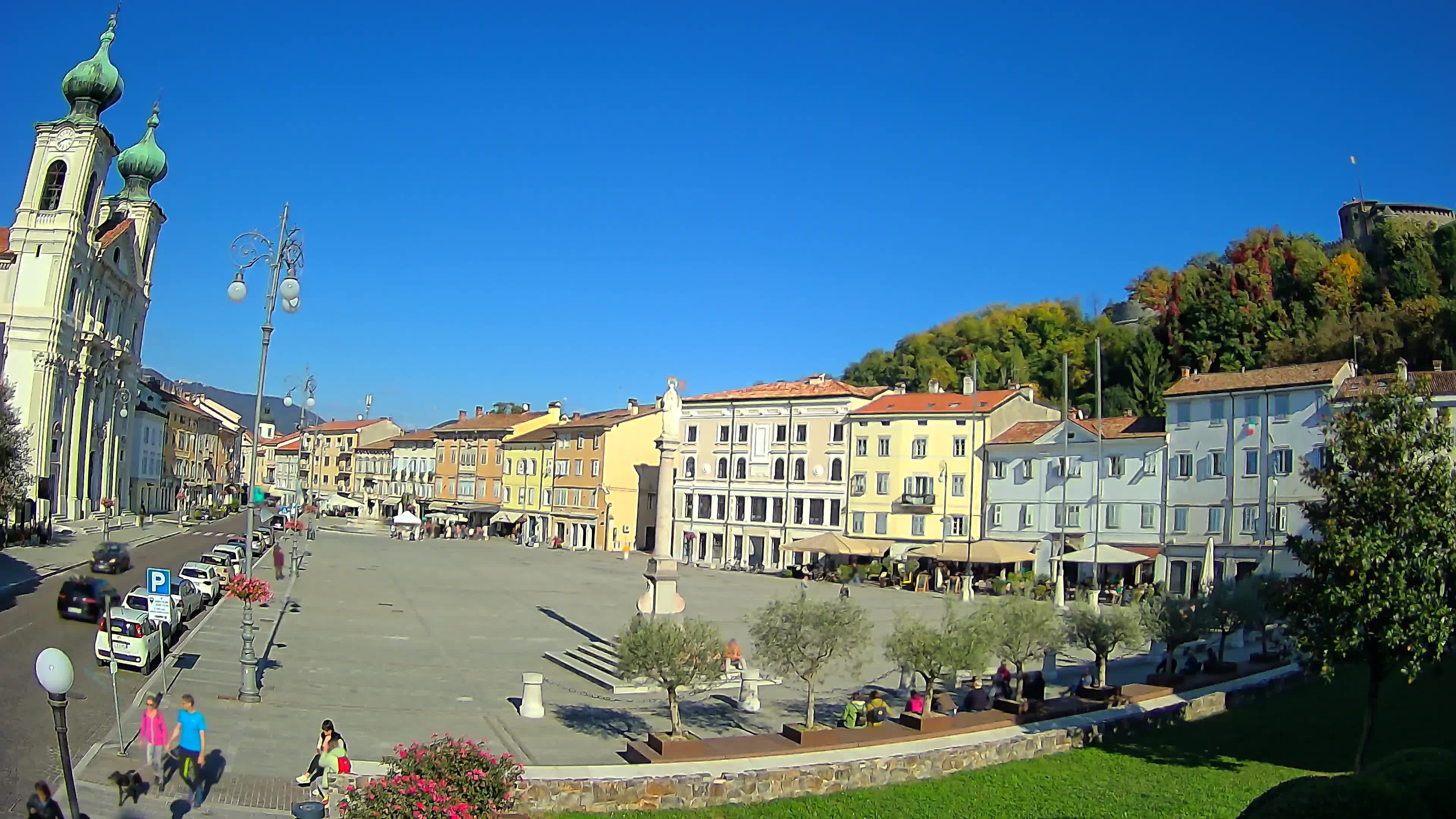 Gorizia – Place Vittoria – église st. Ignazio