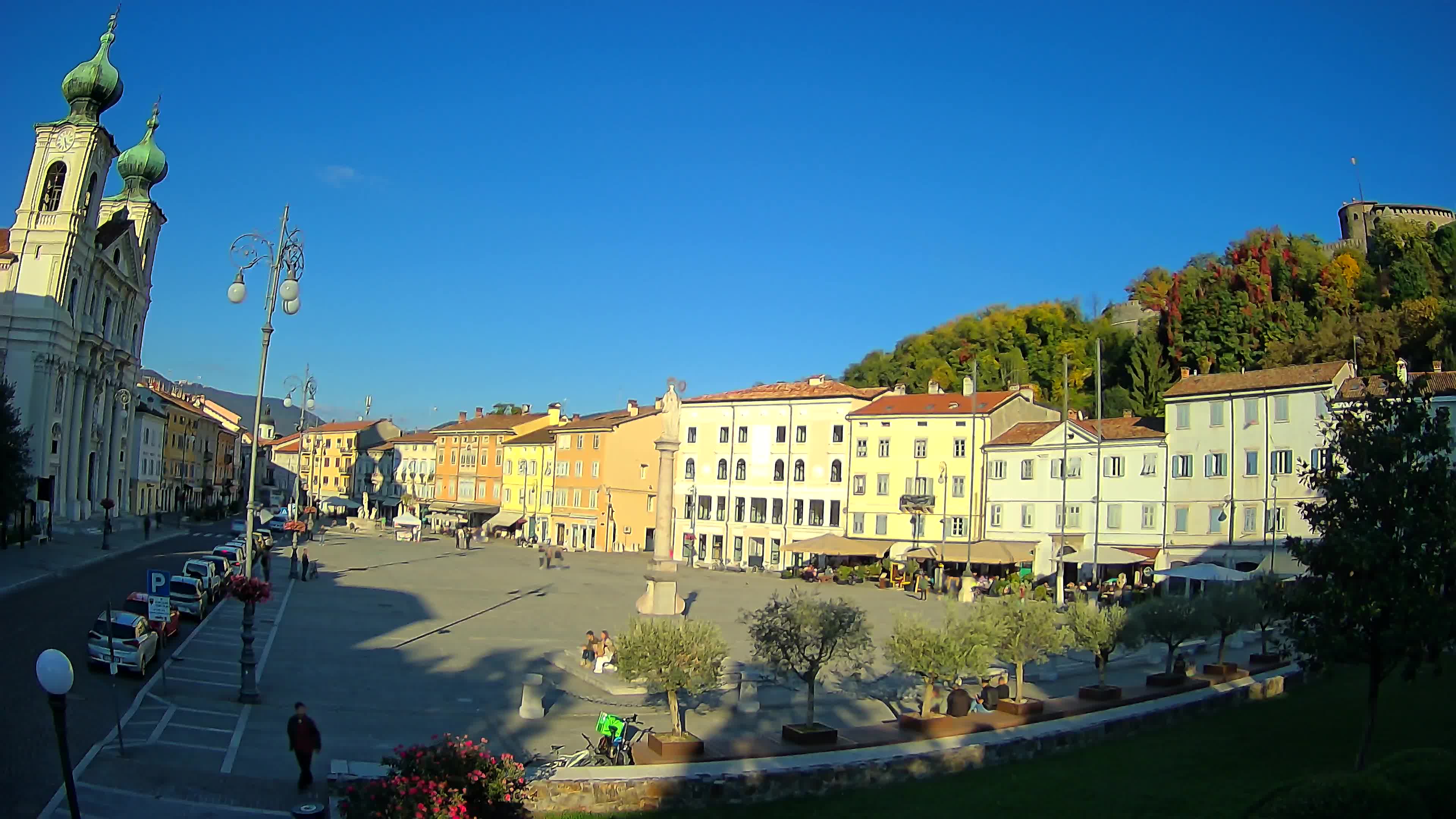 Webcam Gorizia Vittoria square – Church of st. Ignazio