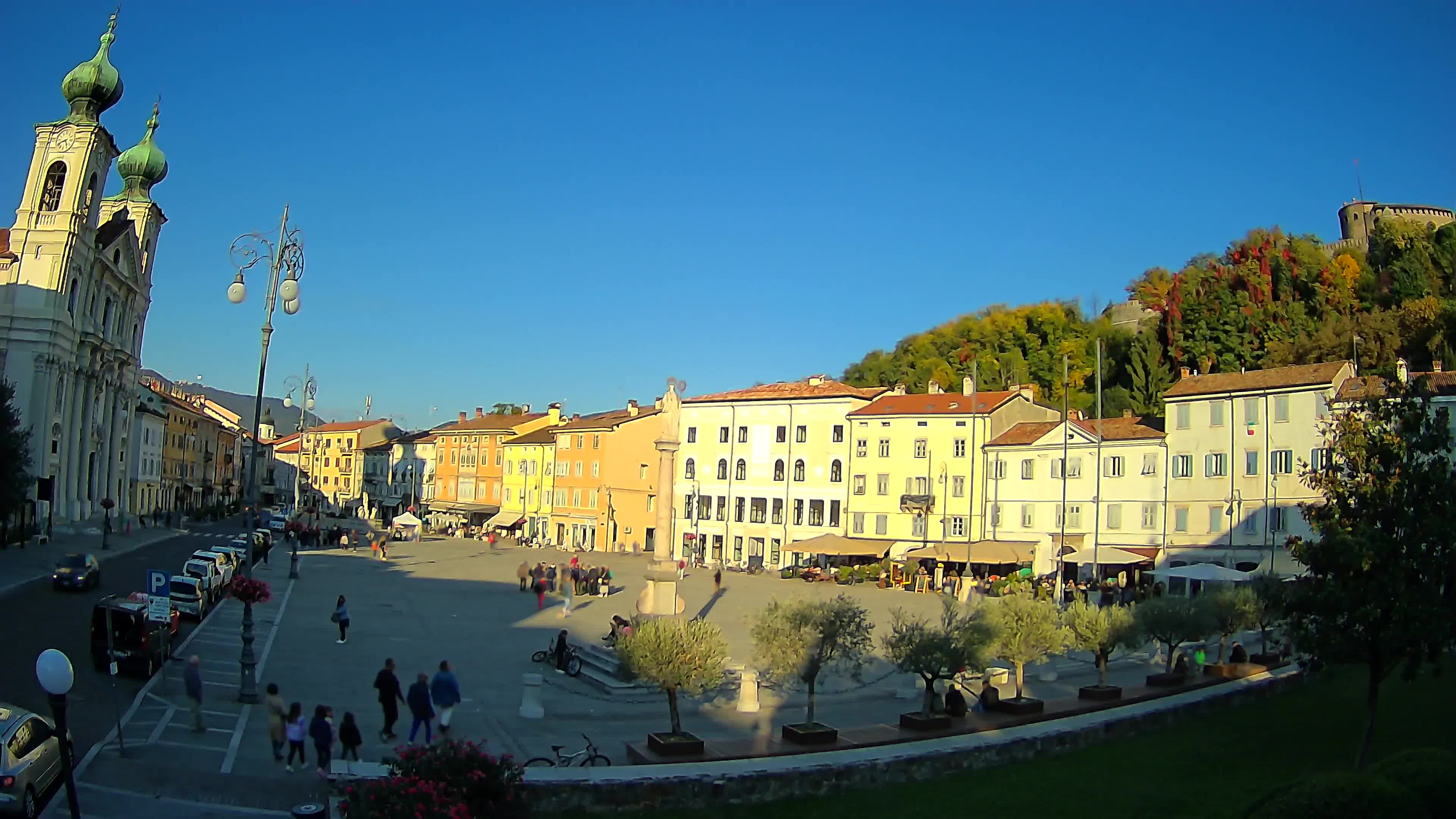 Webcam Gorizia Vittoria square – Church of st. Ignazio