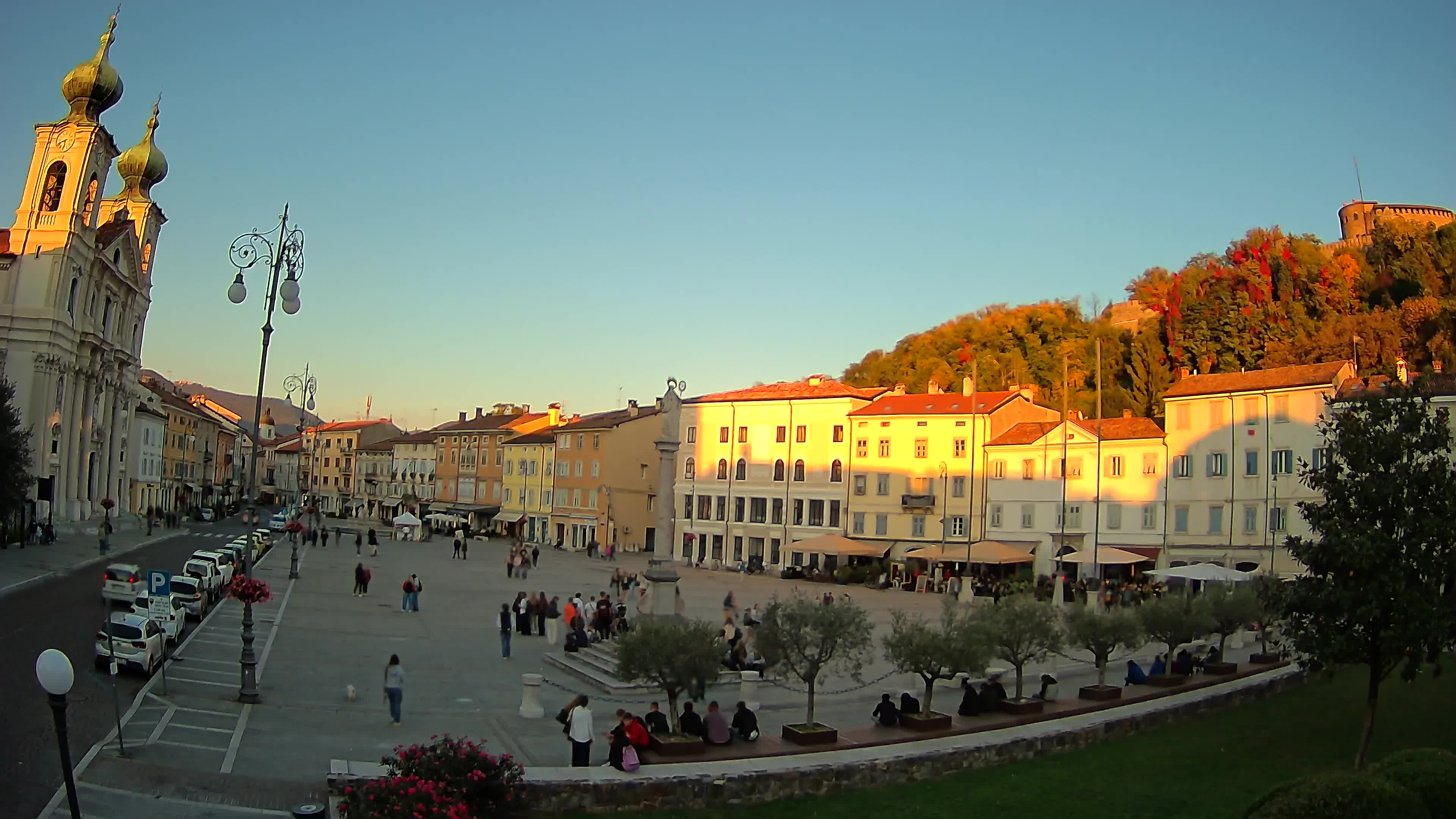 Webcam Gorizia Vittoria square – Church of st. Ignazio