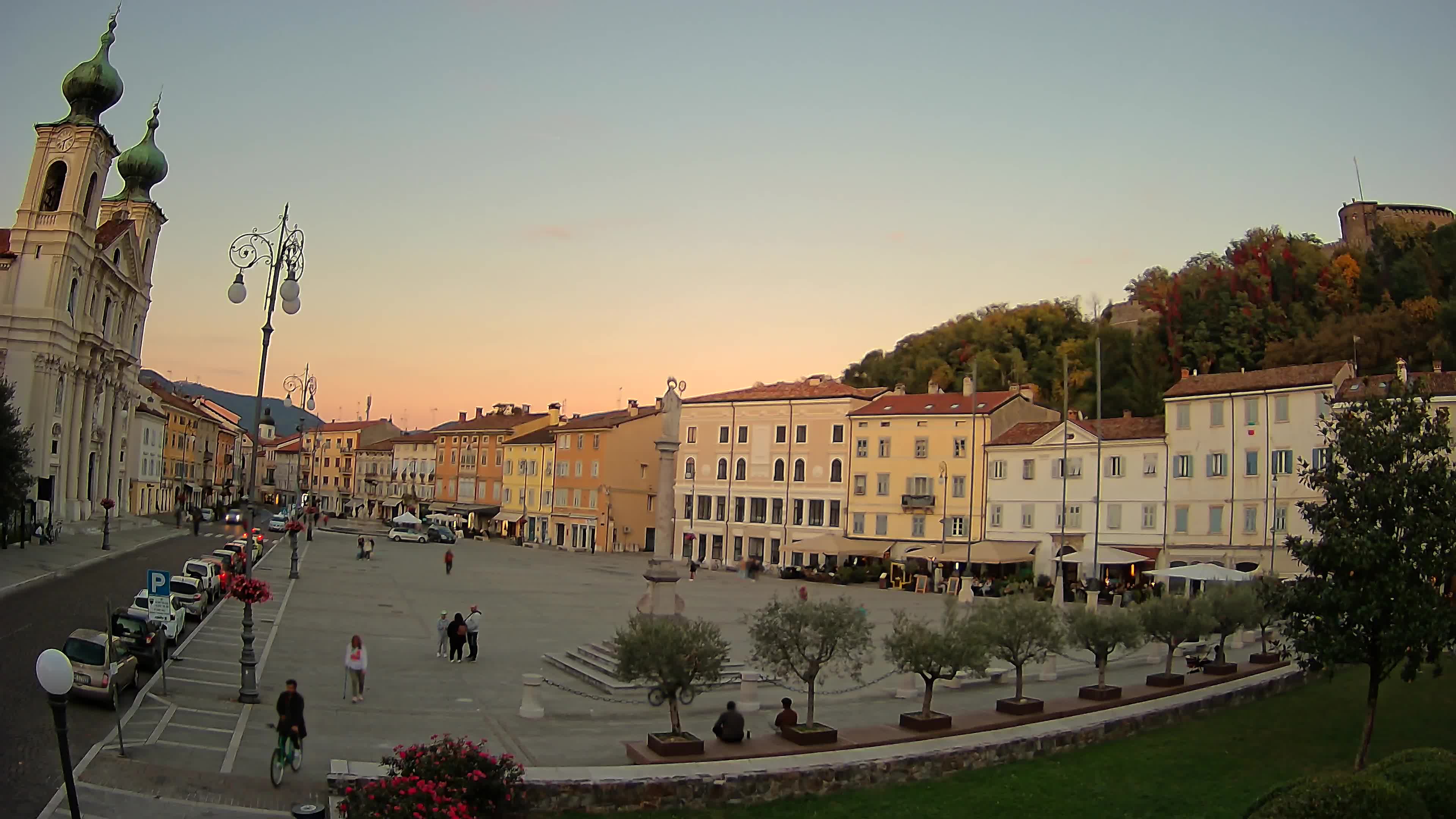 Webcam Gorizia Vittoria square – Church of st. Ignazio