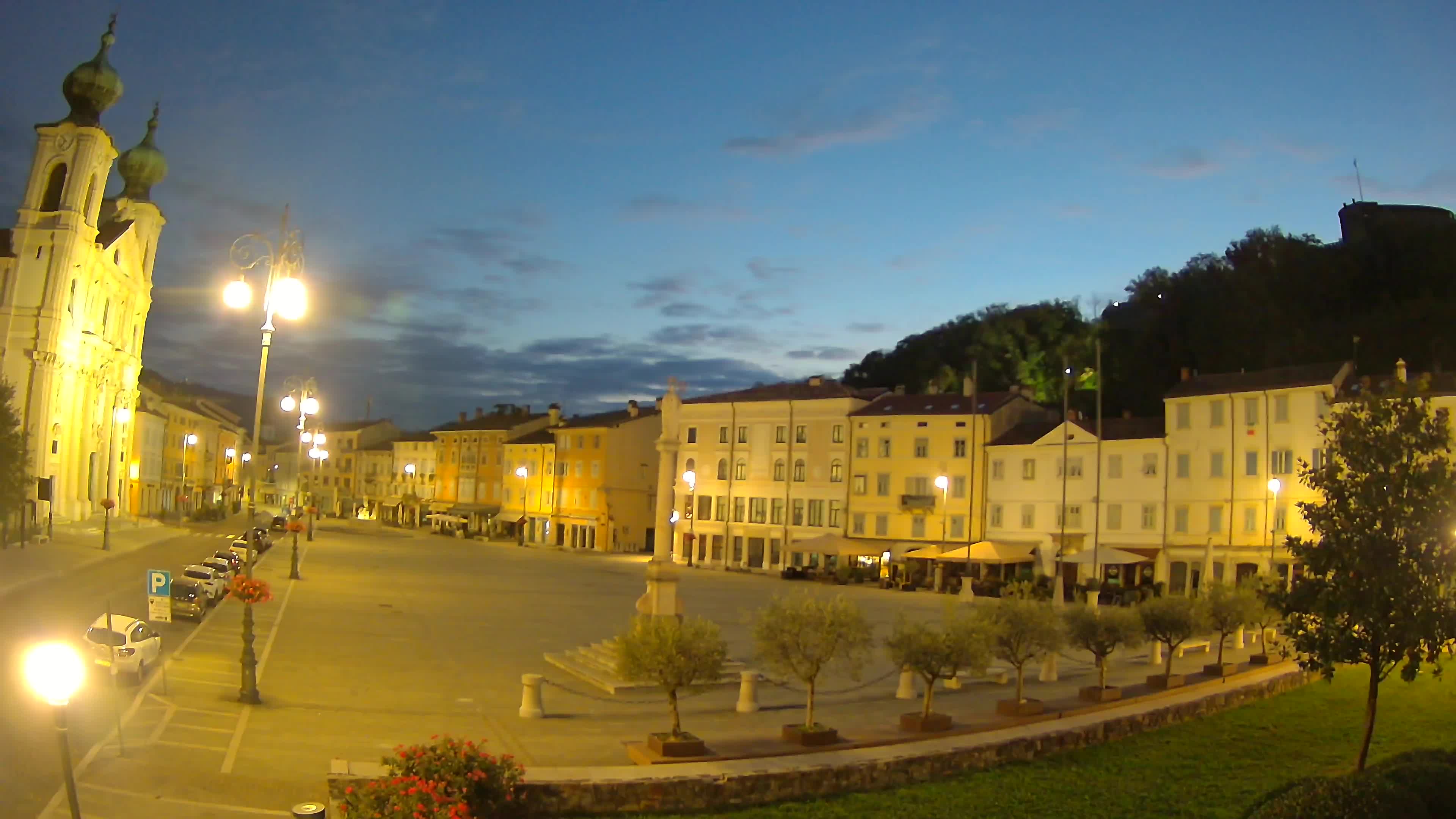 Webcam Gorizia Vittoria square – Church of st. Ignazio