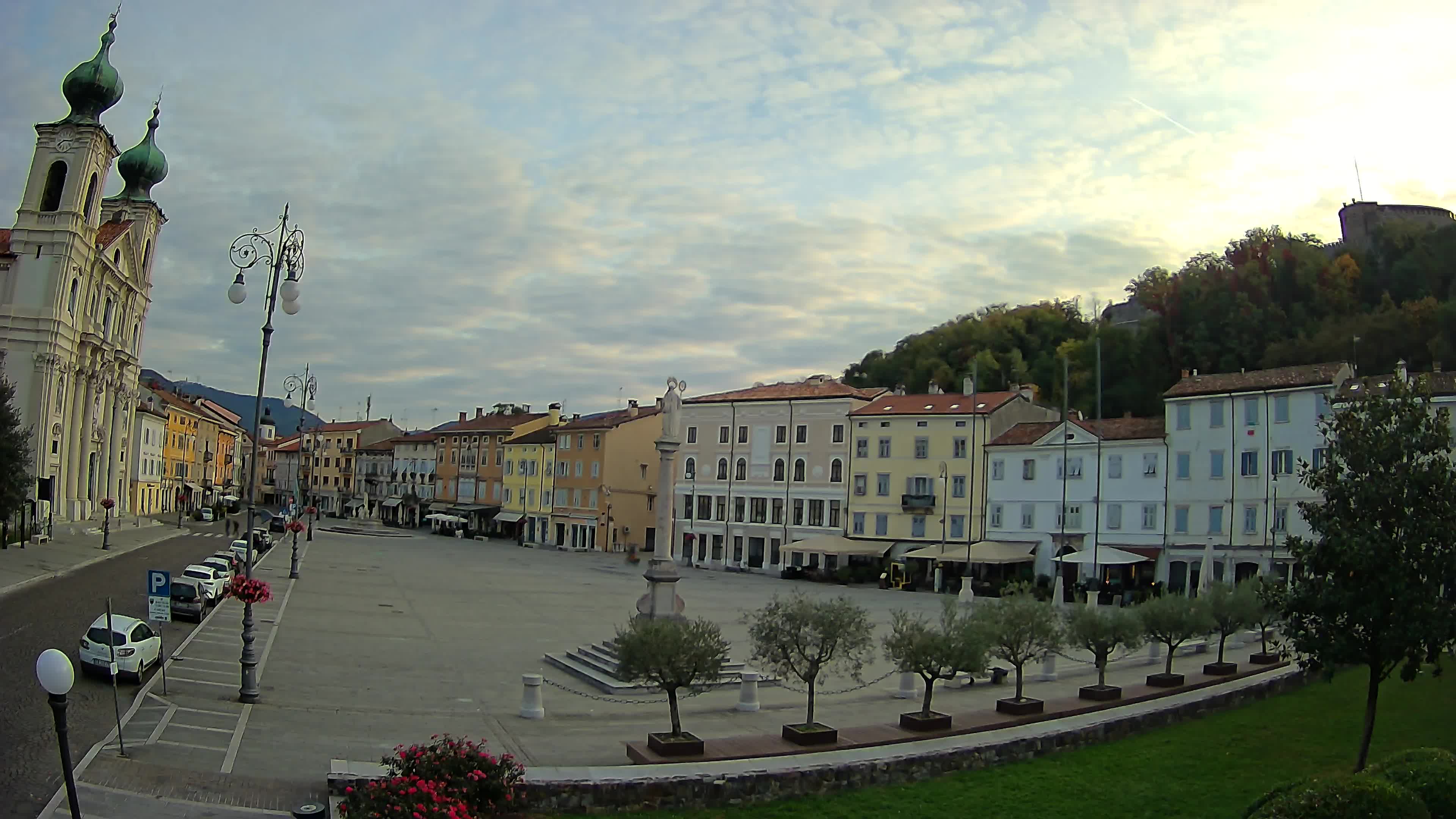 Webcam Gorizia Vittoria square – Church of st. Ignazio