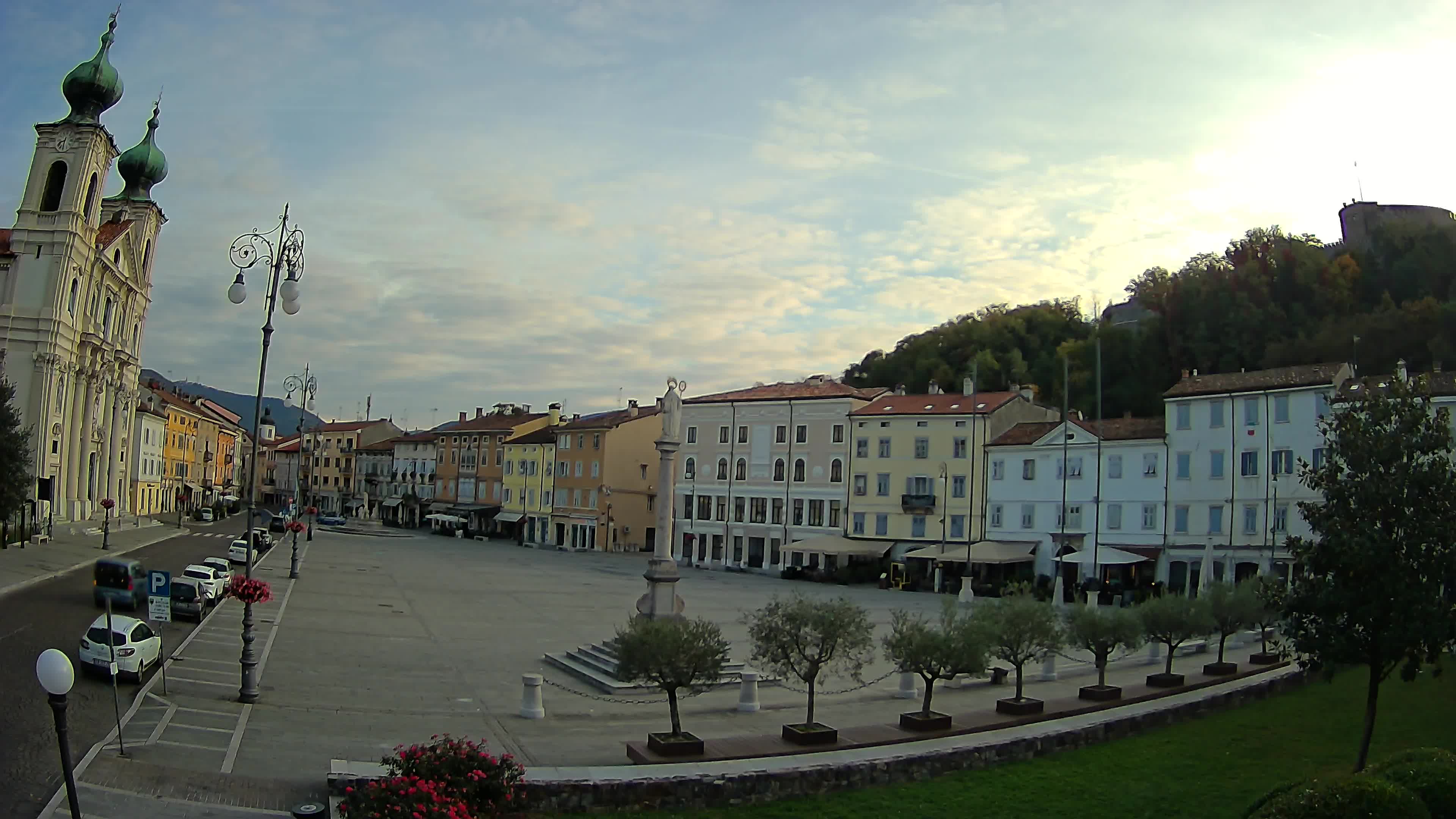 Webcam Gorizia Vittoria square – Church of st. Ignazio