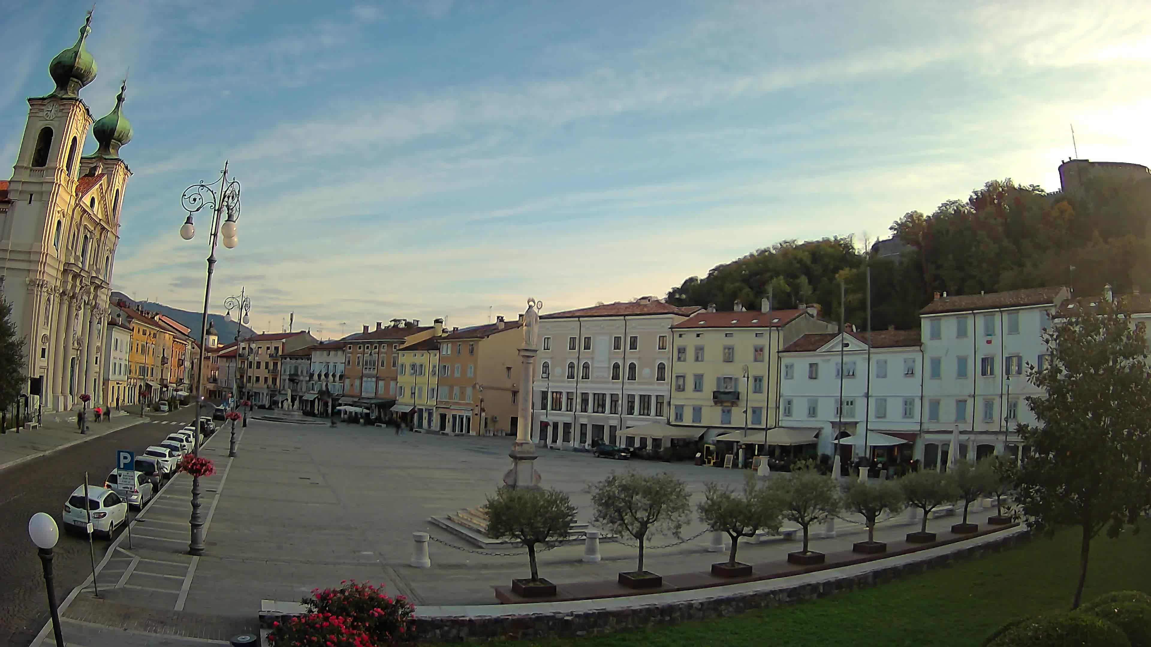 Gorizia – Place Vittoria – église st. Ignazio