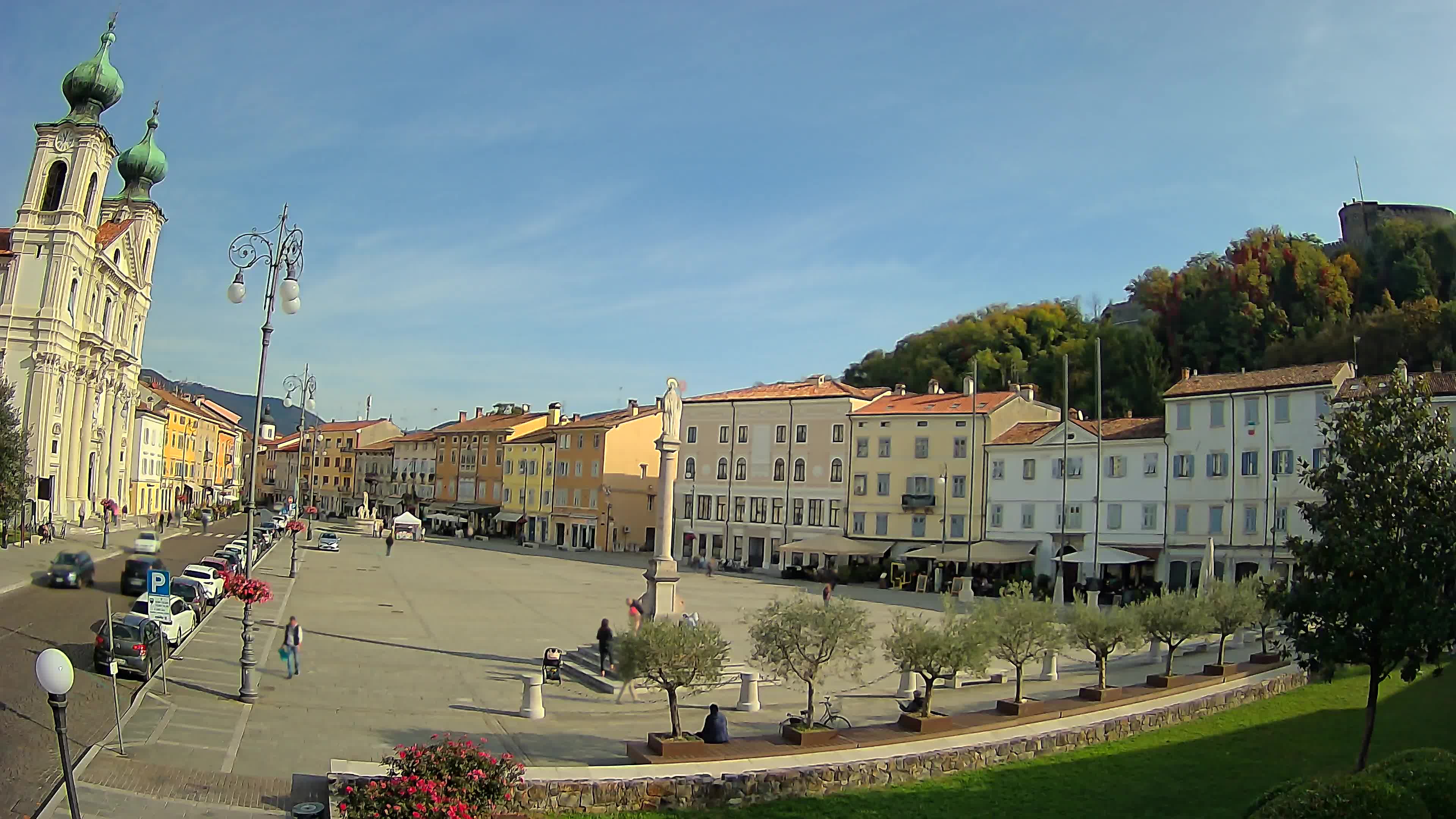 Webcam Gorizia Vittoria square – Church of st. Ignazio