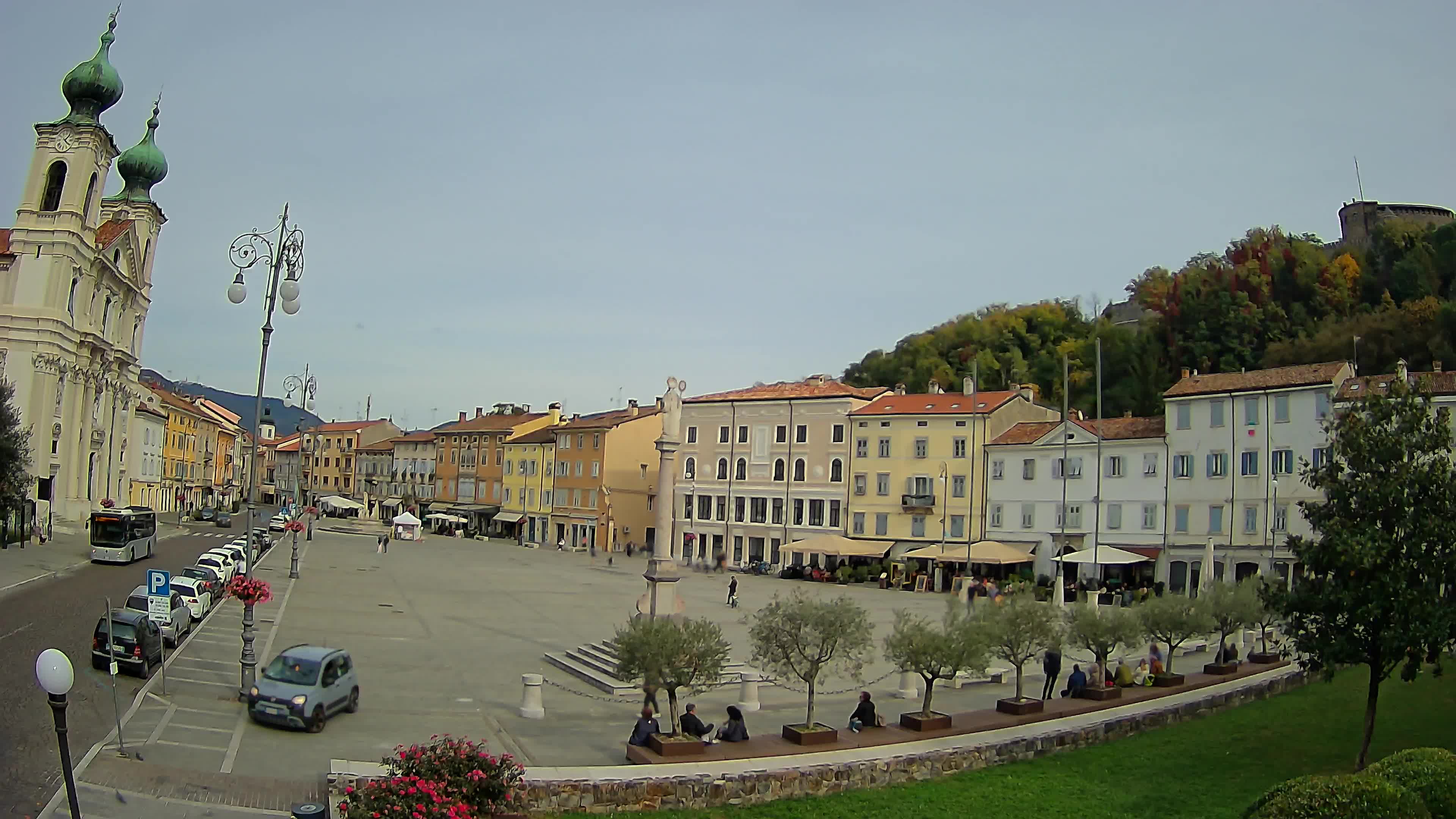 Webcam Gorizia Vittoria square – Church of st. Ignazio
