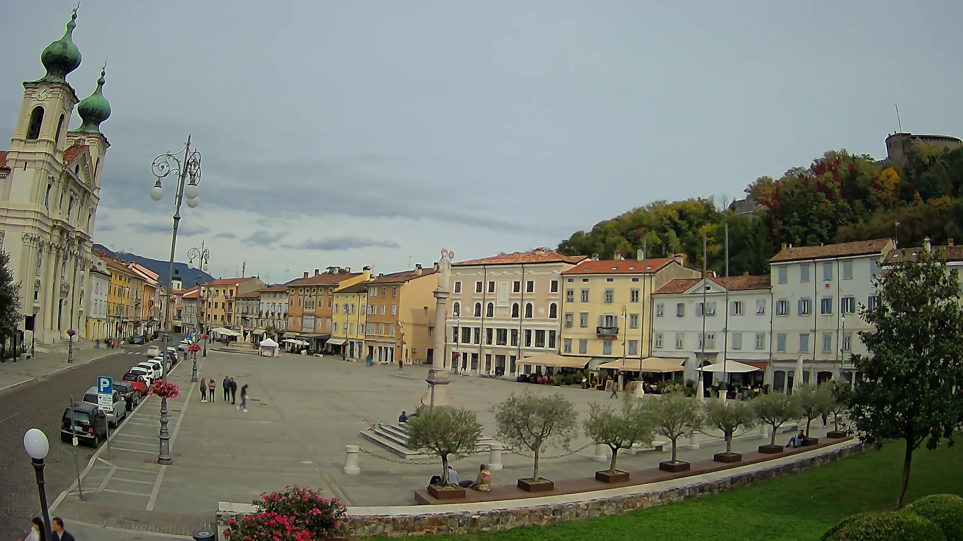 Webcam Gorizia Vittoria square – Church of st. Ignazio