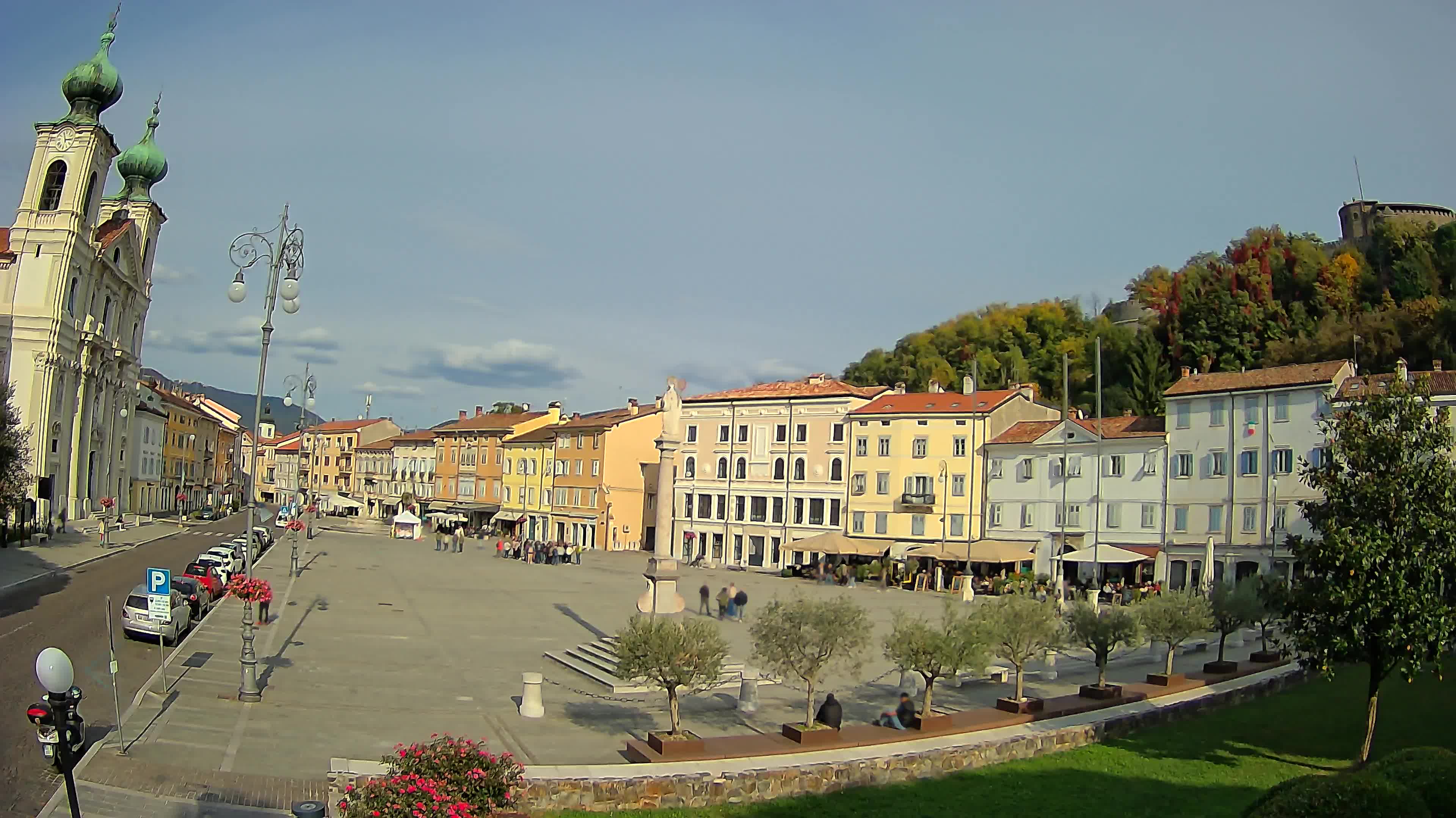 Gorizia – Place Vittoria – église st. Ignazio
