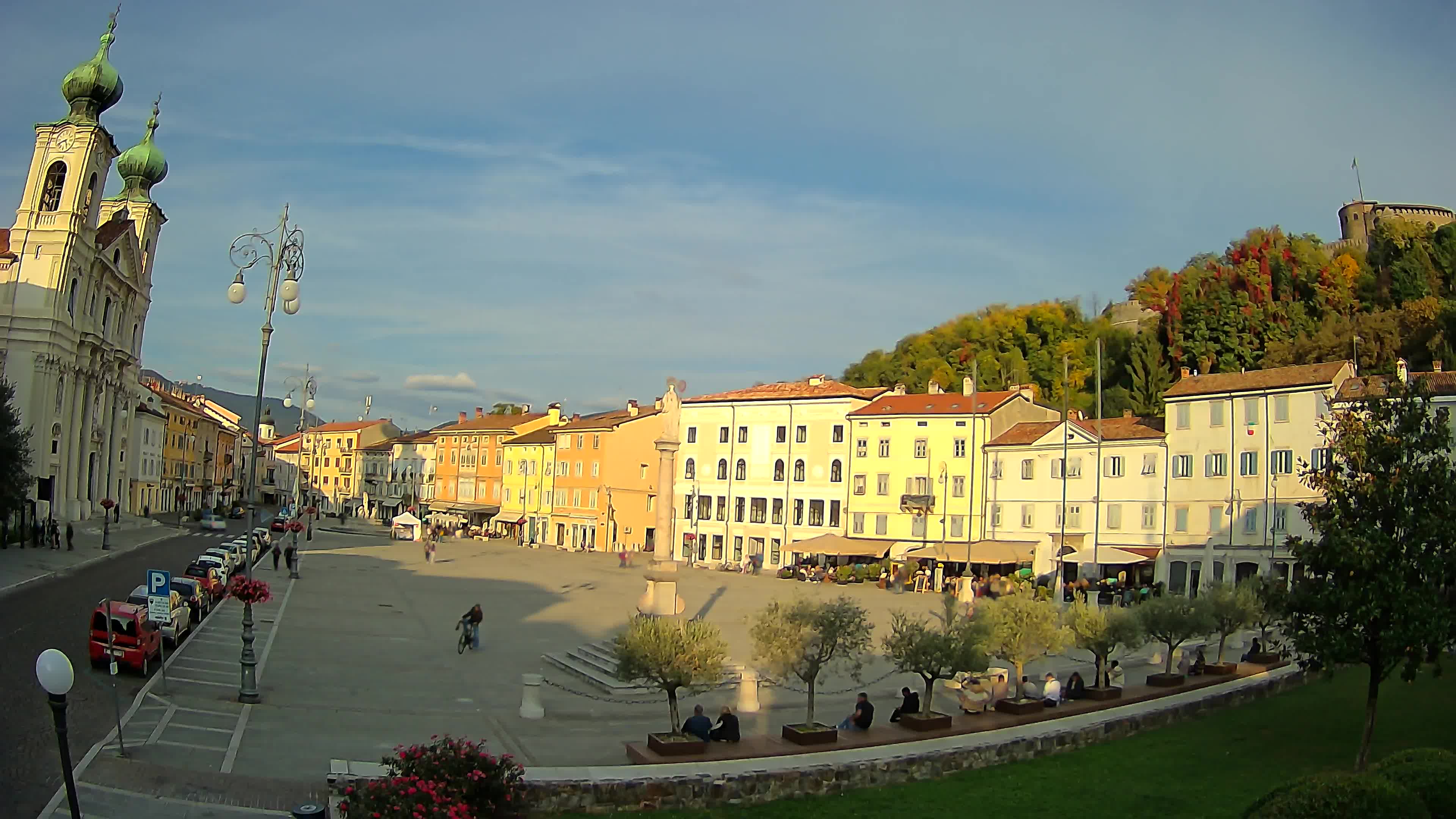 Webcam Gorizia Vittoria square – Church of st. Ignazio