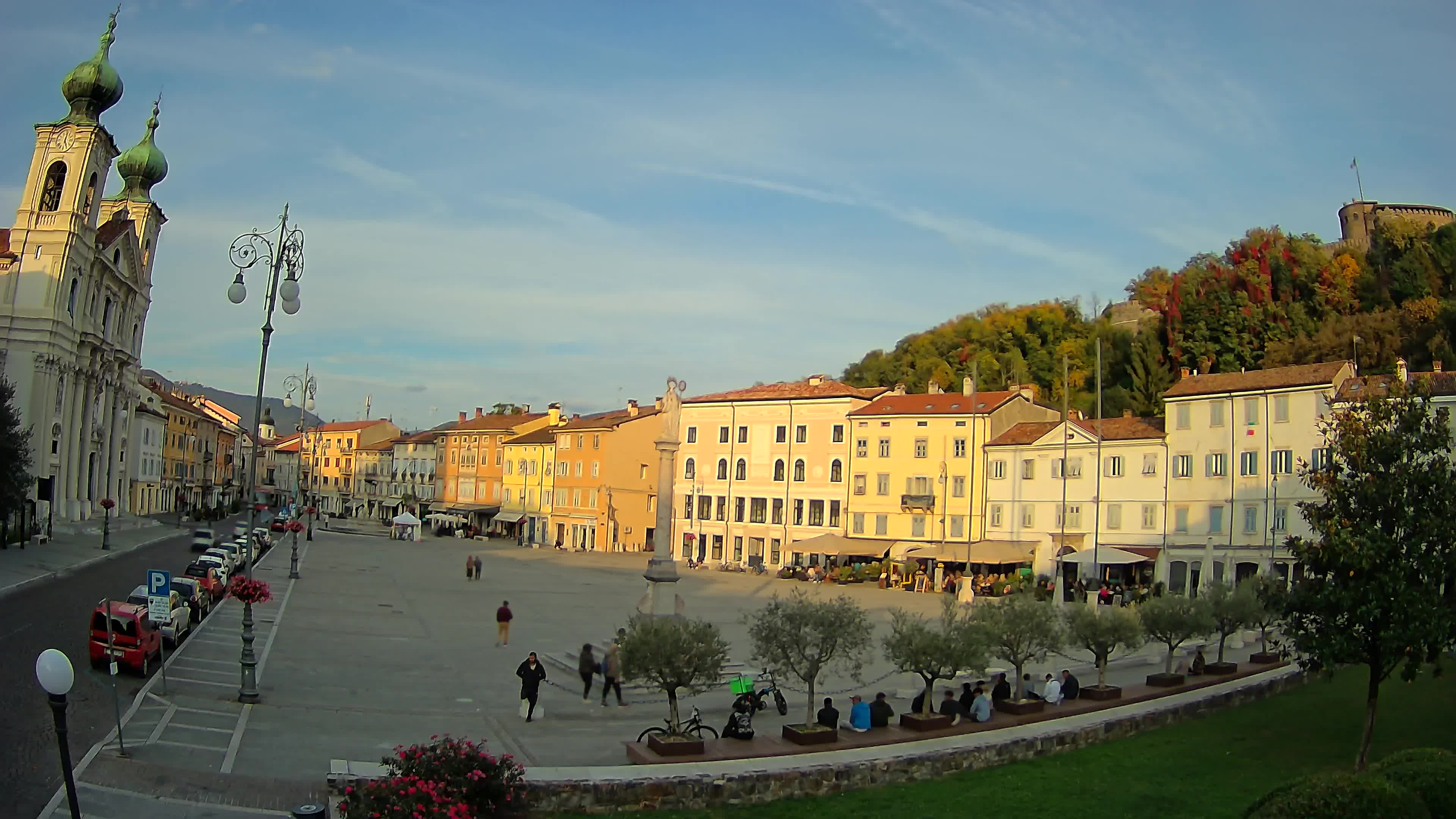Webcam Gorizia Vittoria square – Church of st. Ignazio