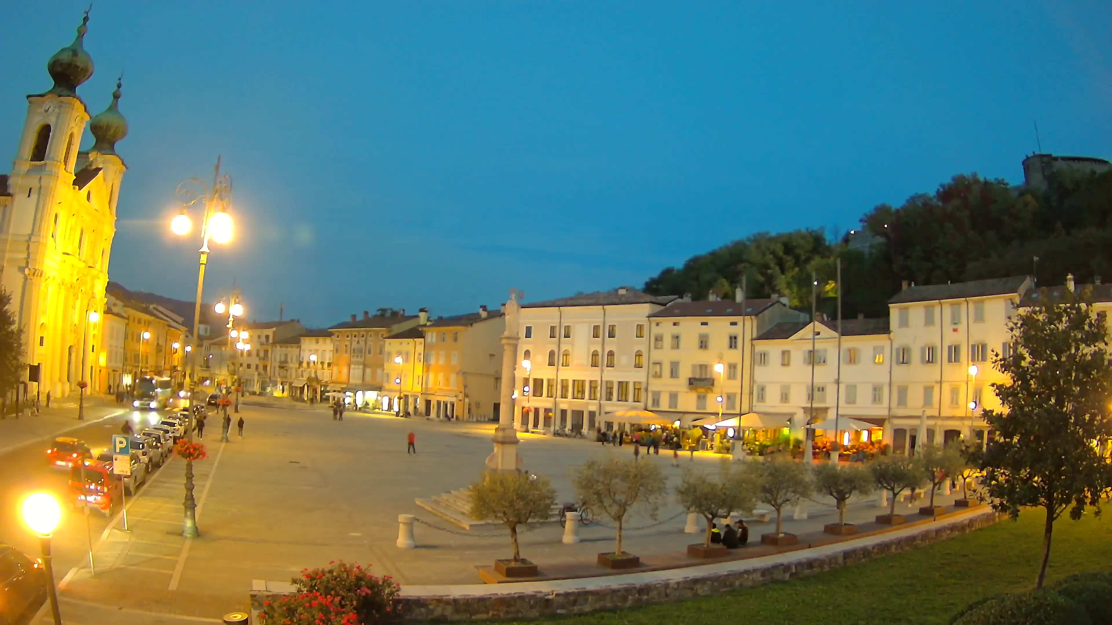 Webcam Gorizia Vittoria square – Church of st. Ignazio
