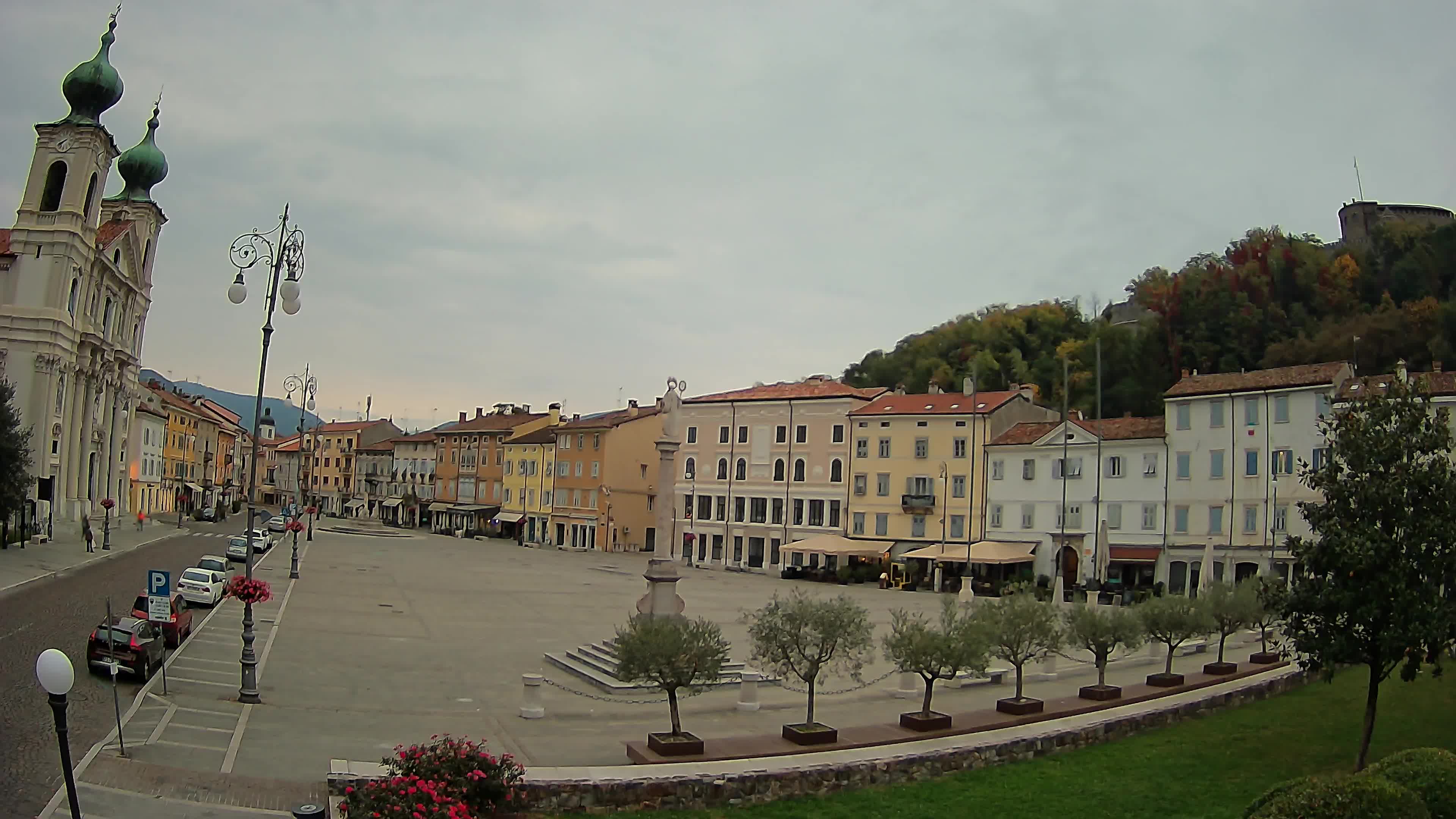 Webcam Gorizia Vittoria square – Church of st. Ignazio