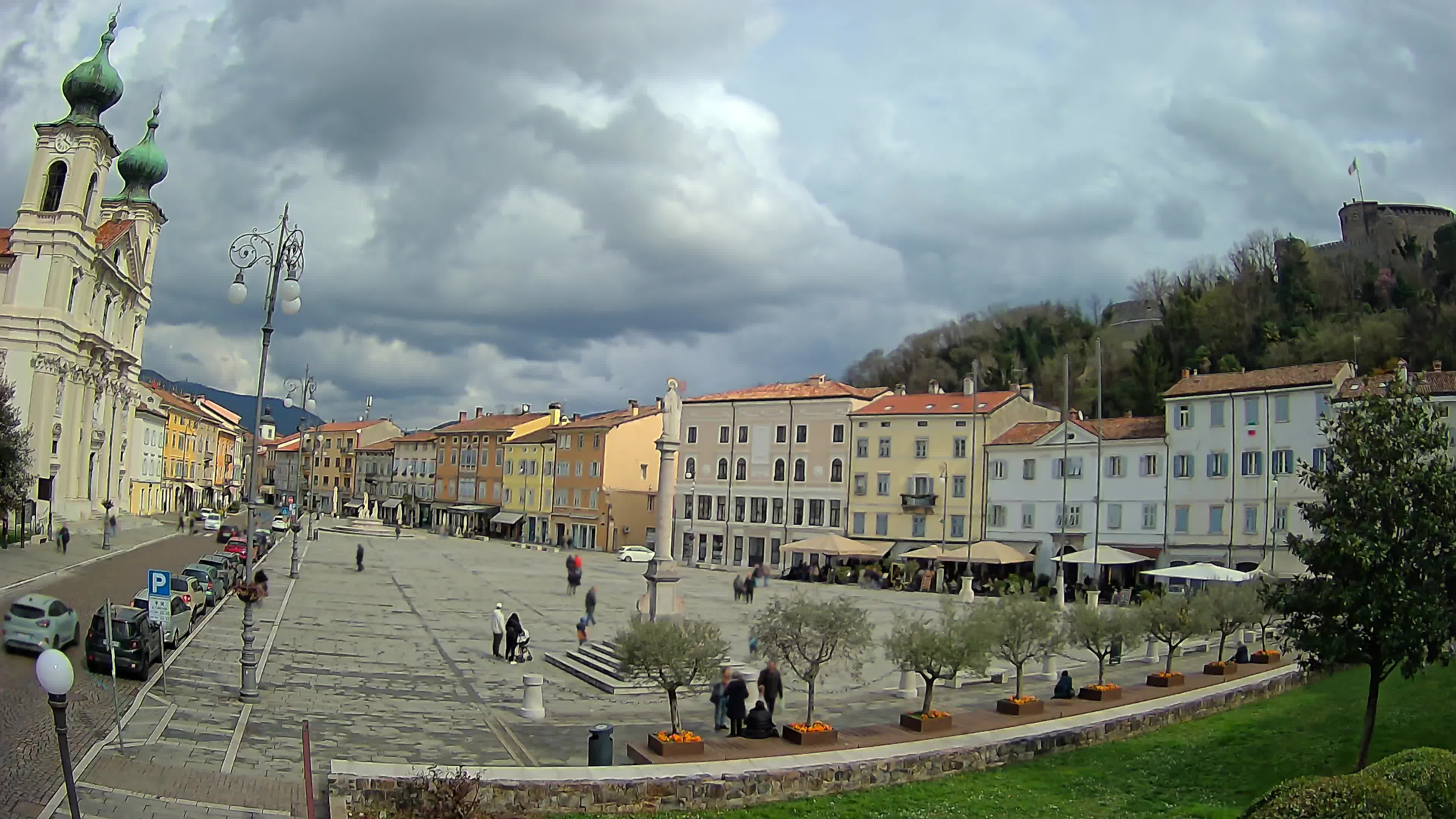 Webcam Gorizia Vittoria square – Church of st. Ignazio