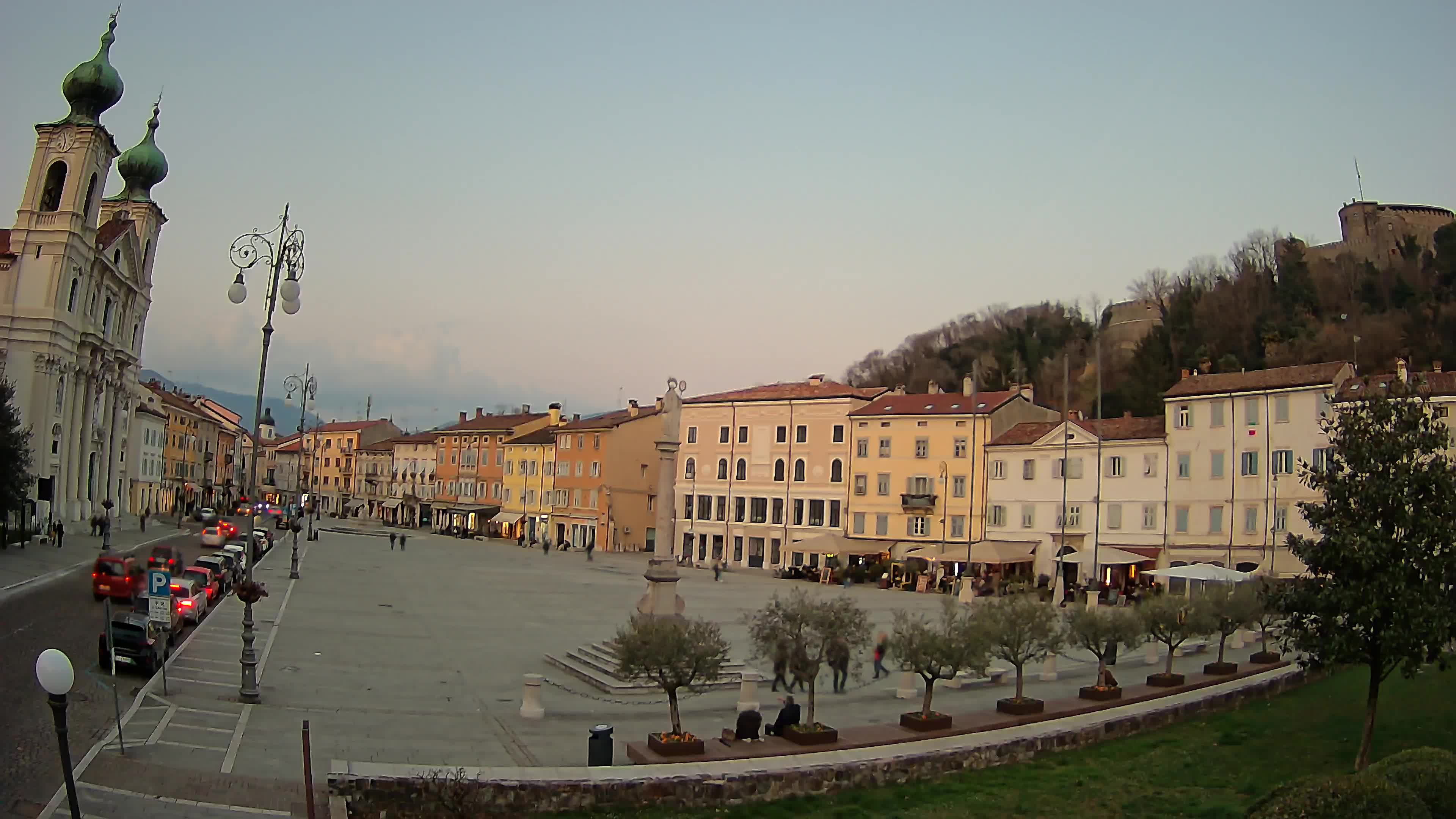 Webcam Gorizia Vittoria square – Church of st. Ignazio