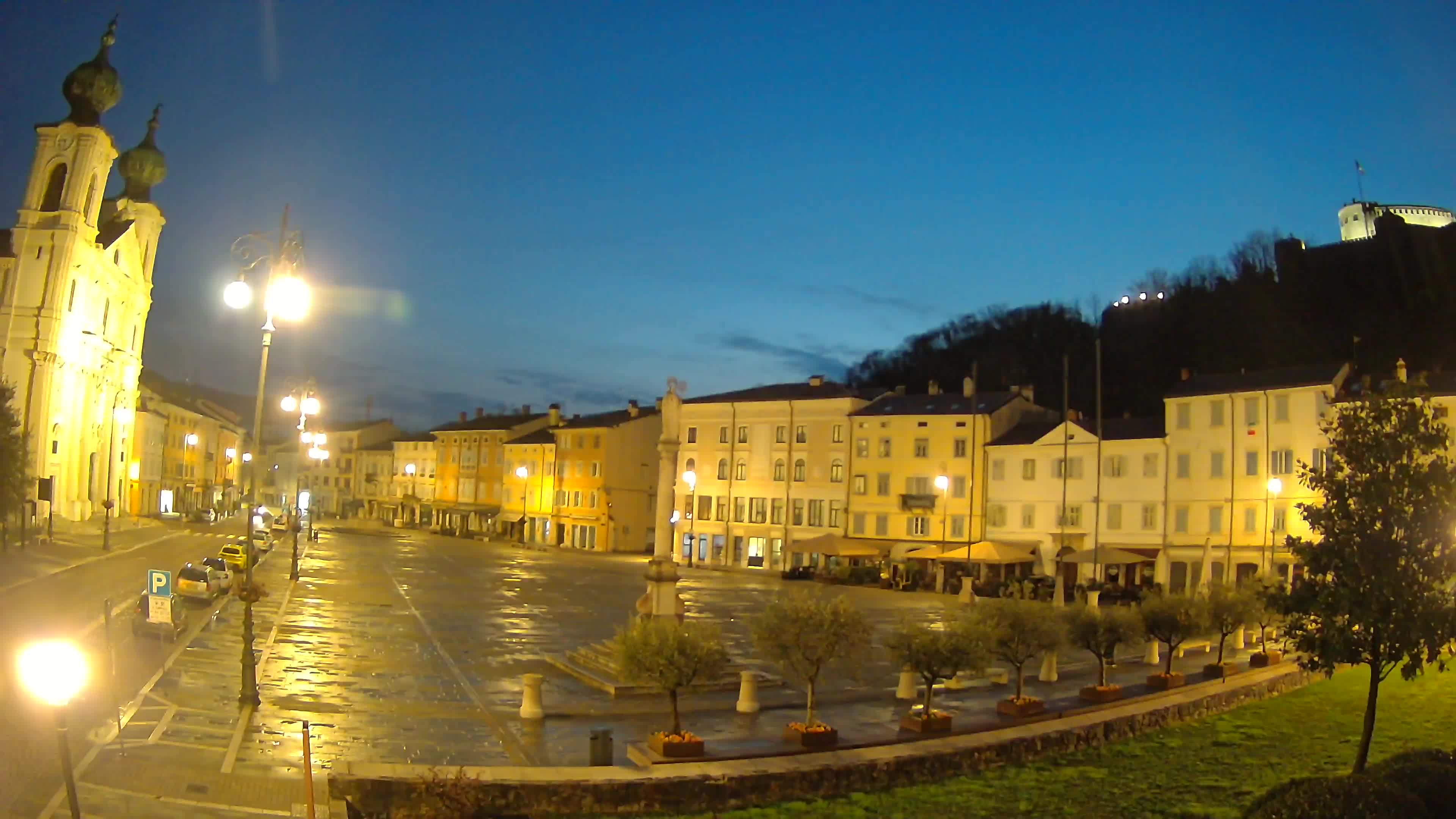 Görz – Vittoria-Platz – Kirche St. Ignazio