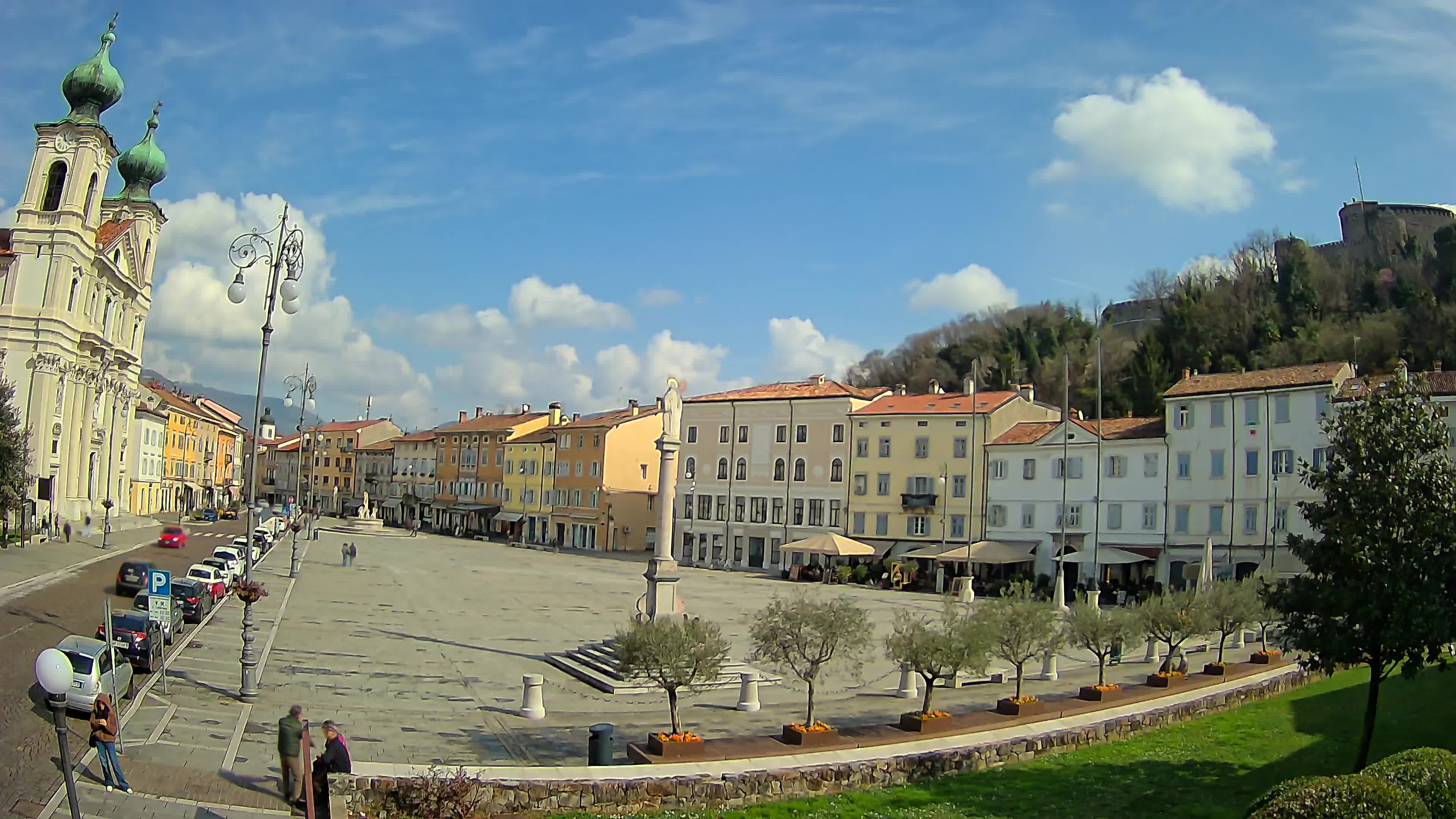 Webcam Gorizia Vittoria square – Church of st. Ignazio