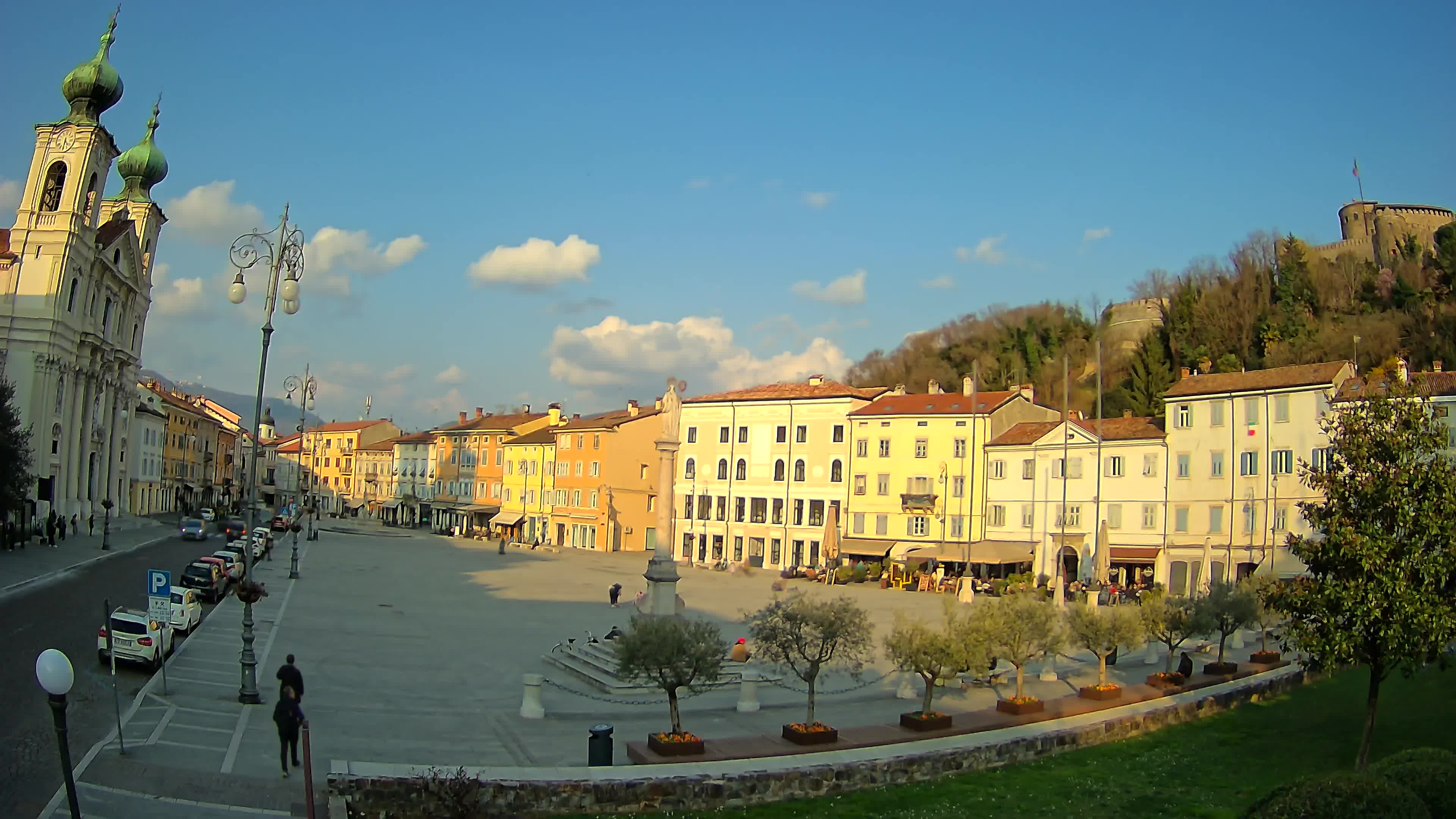 Webcam Gorizia Vittoria square – Church of st. Ignazio