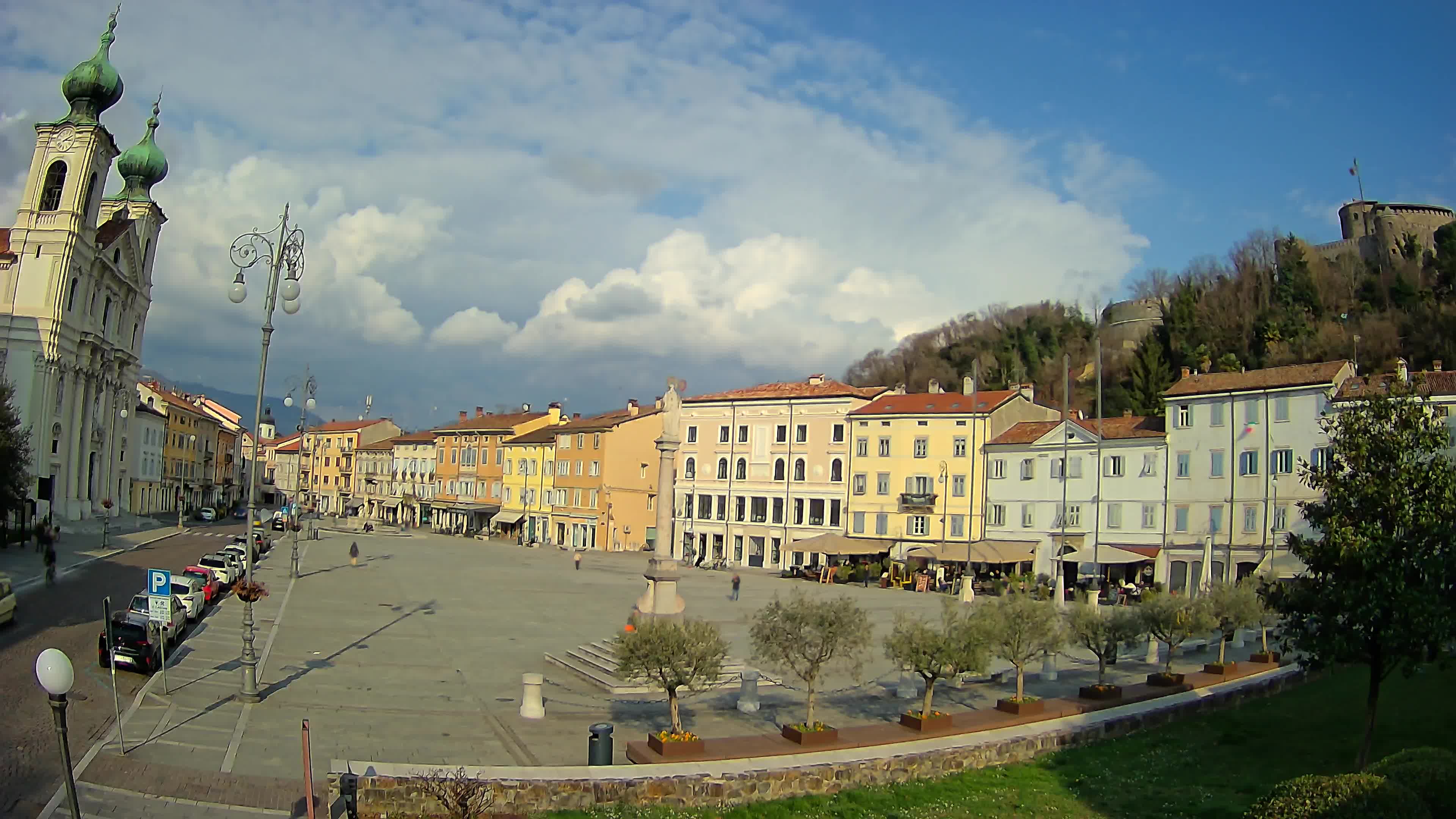 Webcam Gorizia Vittoria square – Church of st. Ignazio