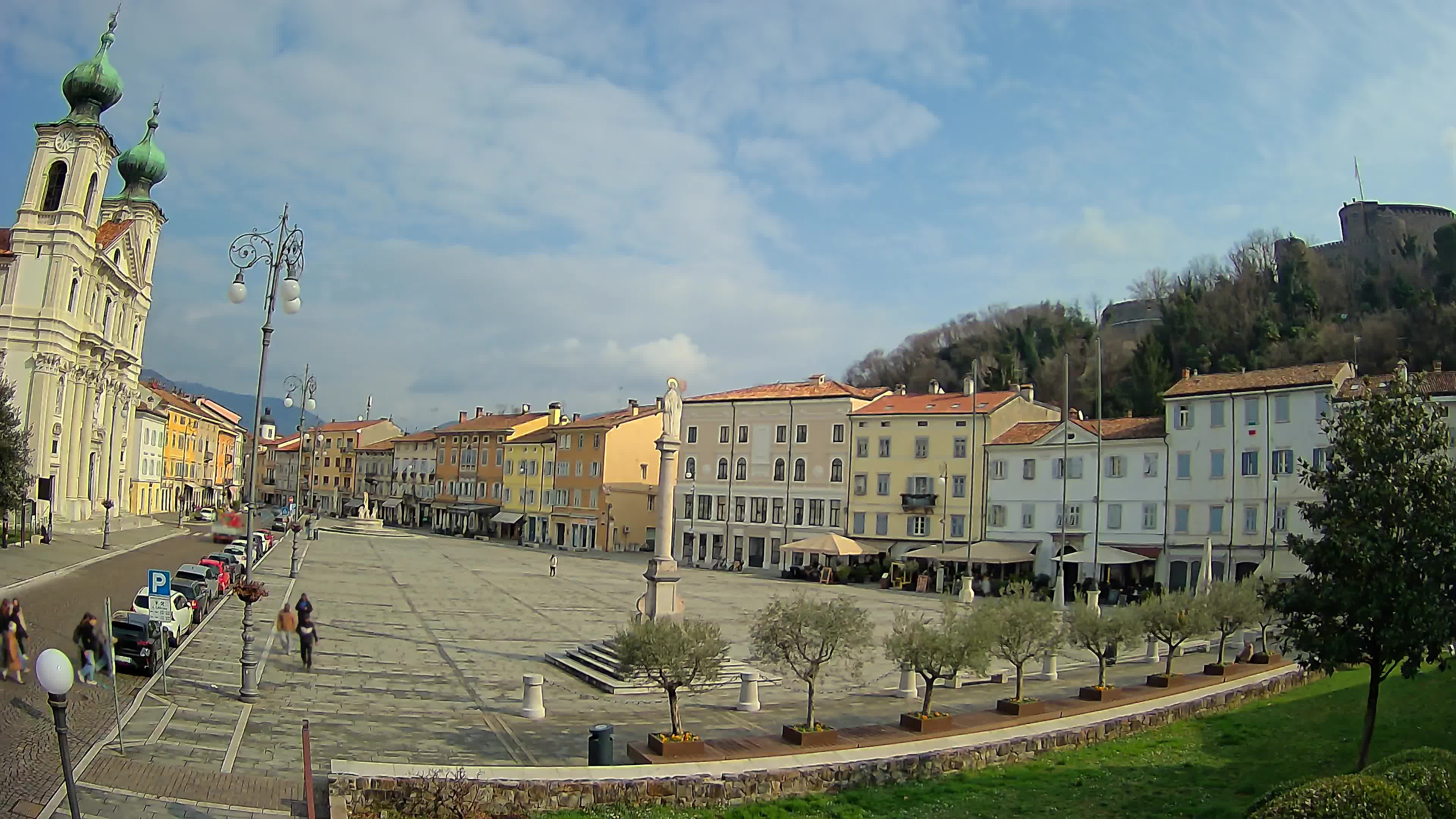 Gorizia – Place Vittoria – église st. Ignazio
