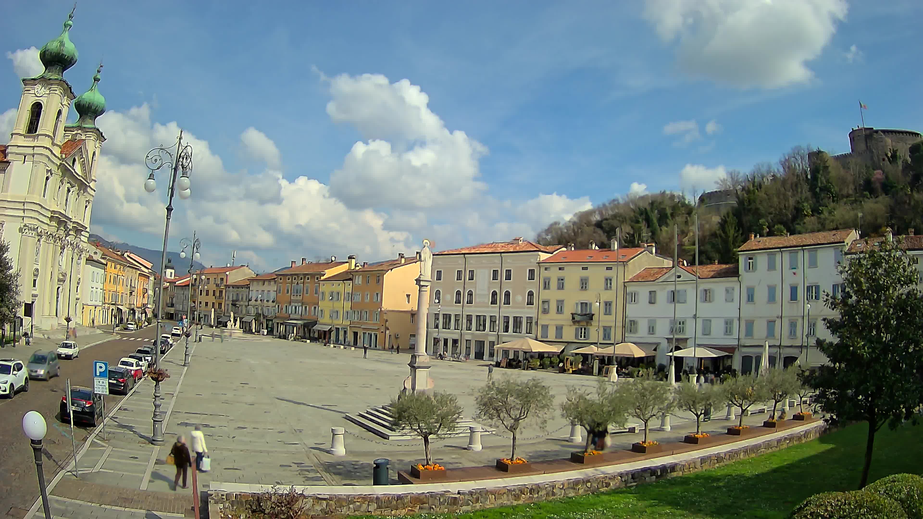 Webcam Gorizia Vittoria square – Church of st. Ignazio
