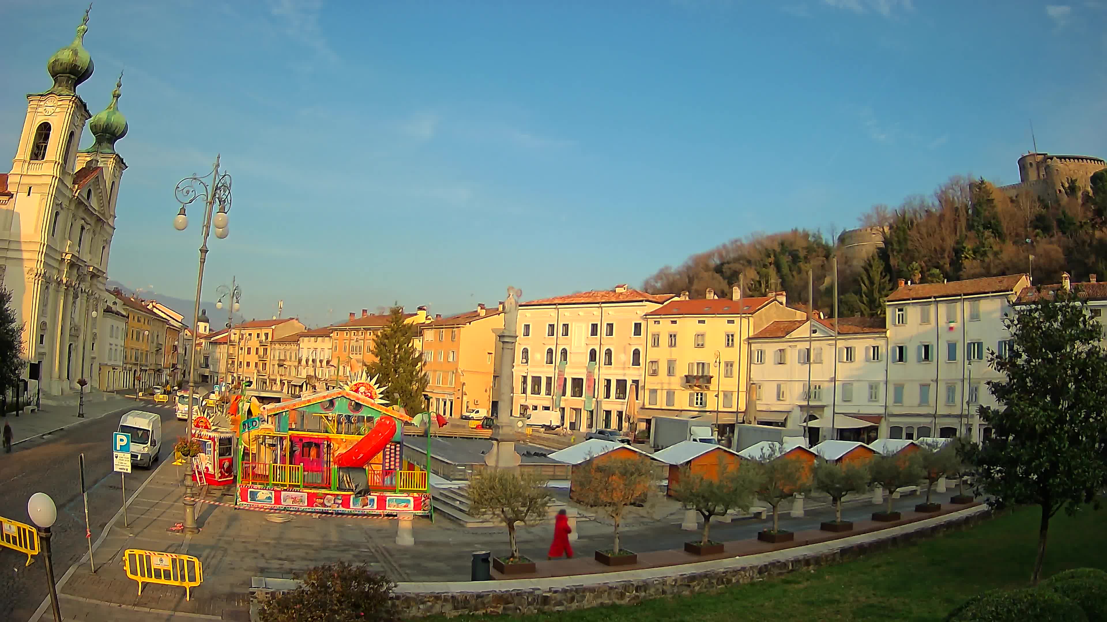 Webcam Gorizia Vittoria square – Church of st. Ignazio