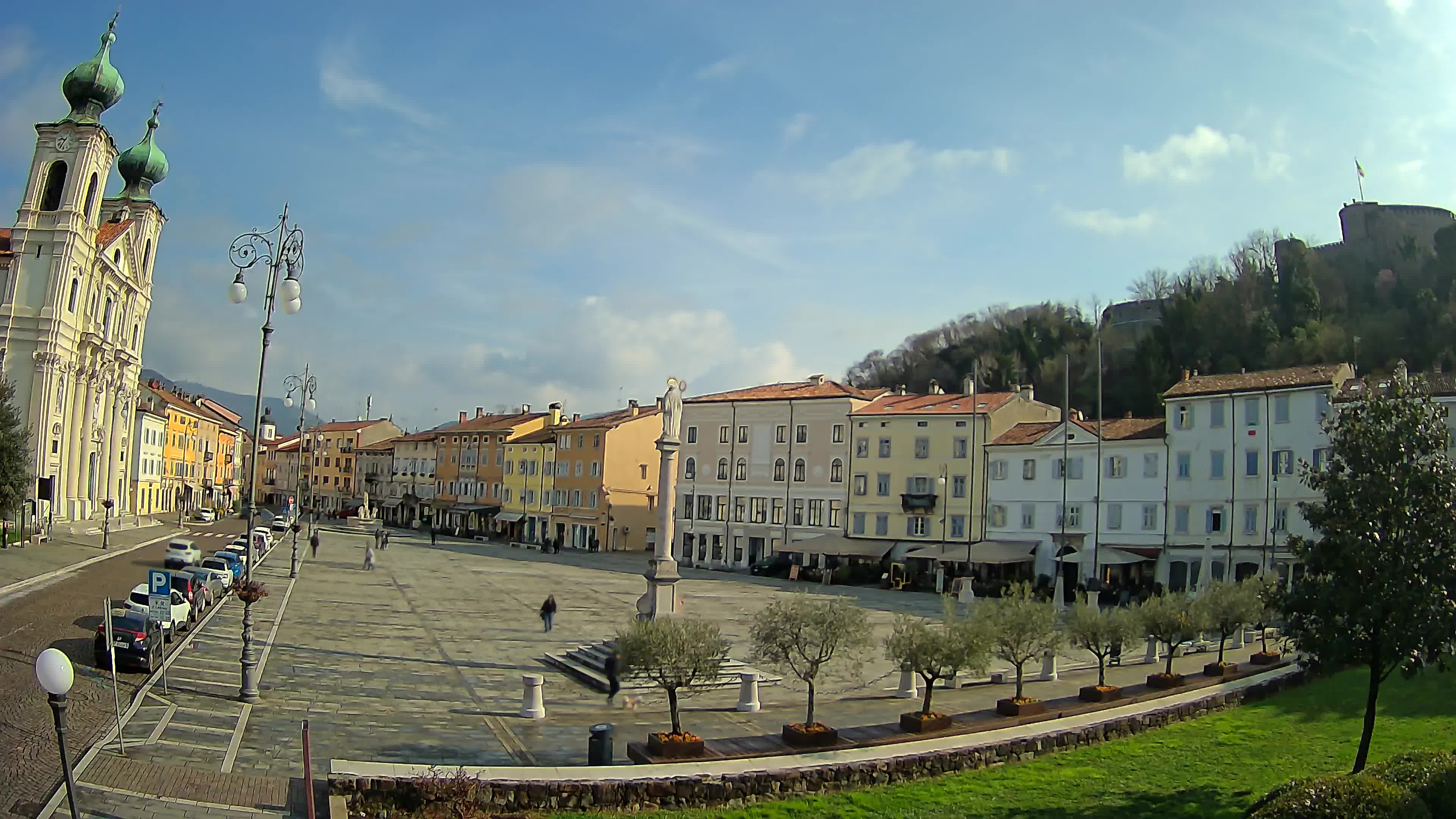 Gorizia – Place Vittoria – église st. Ignazio