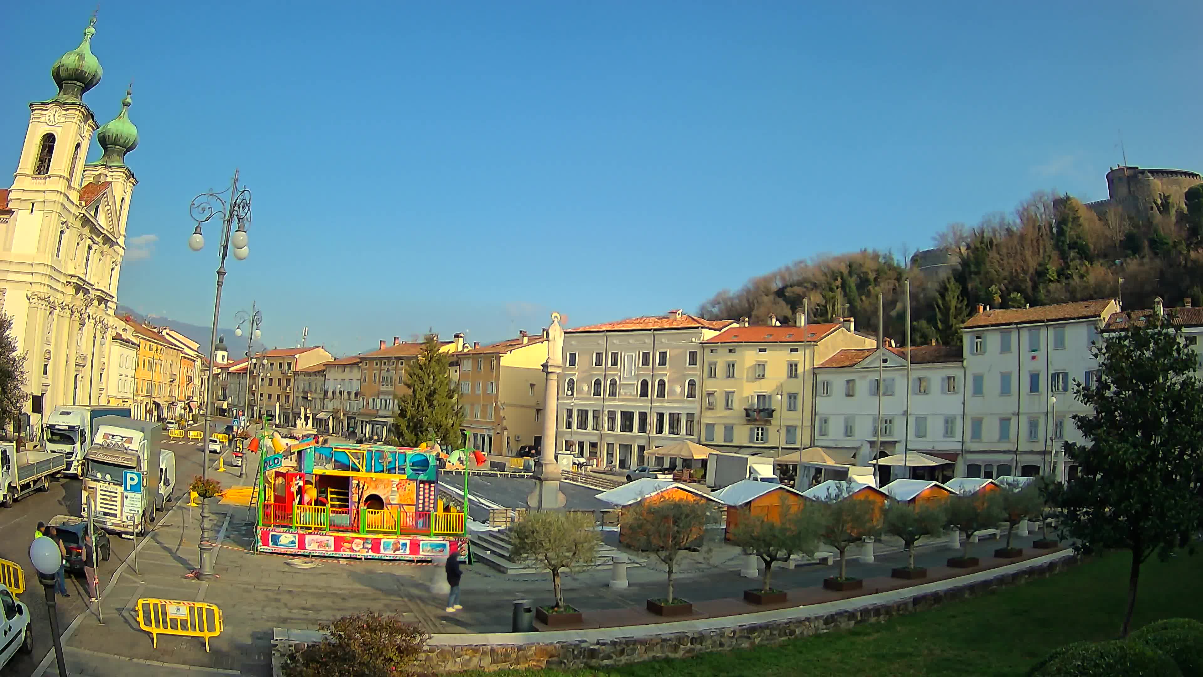 Webcam Gorizia Vittoria square – Church of st. Ignazio
