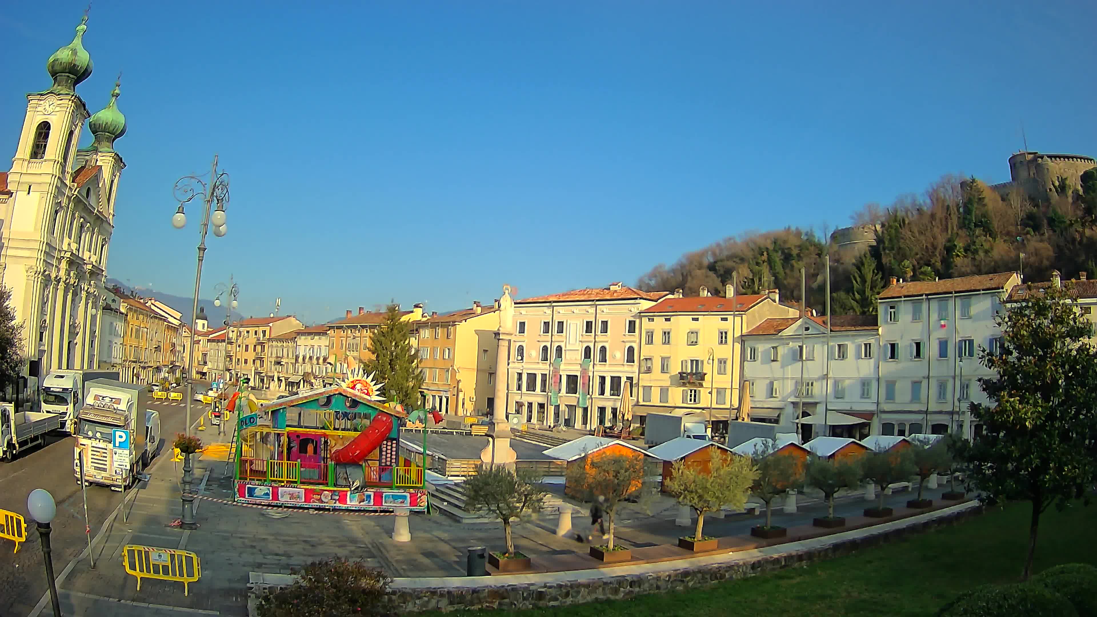 Gorizia – Place Vittoria – église st. Ignazio