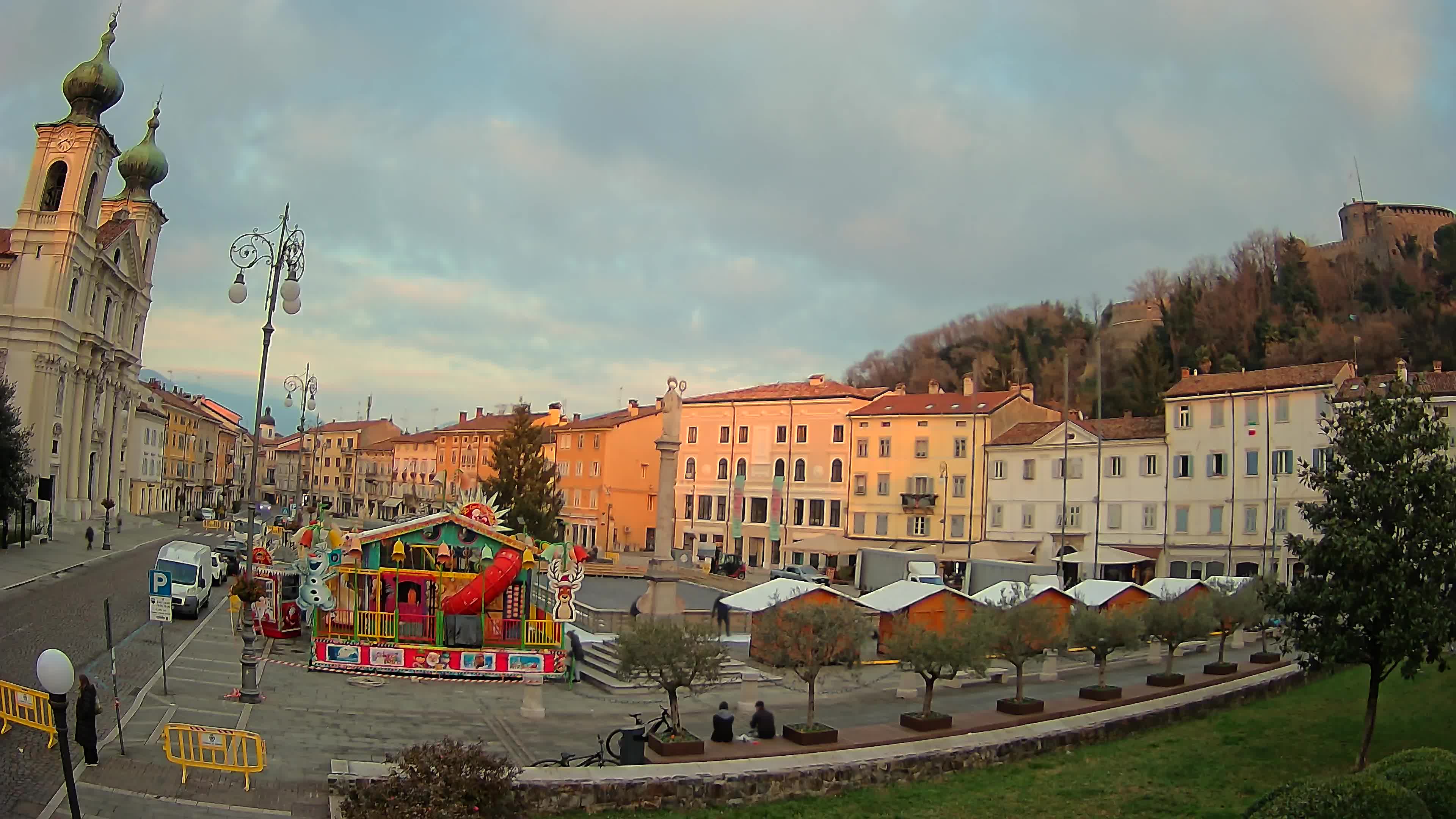 Webcam Gorizia Vittoria square – Church of st. Ignazio