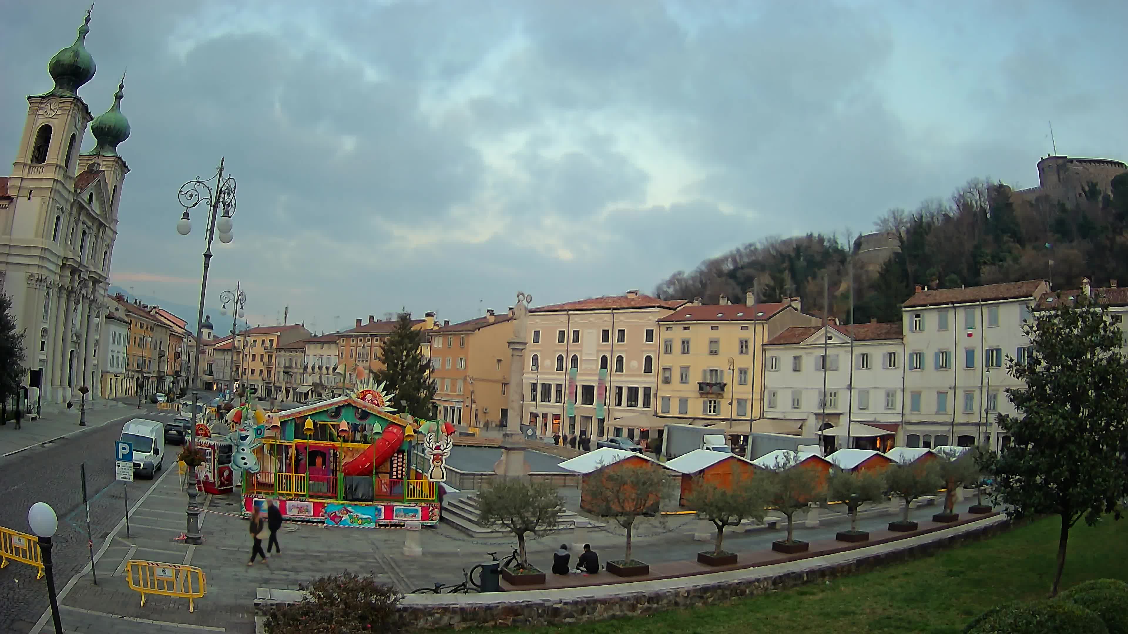 Gorizia – Place Vittoria – église st. Ignazio