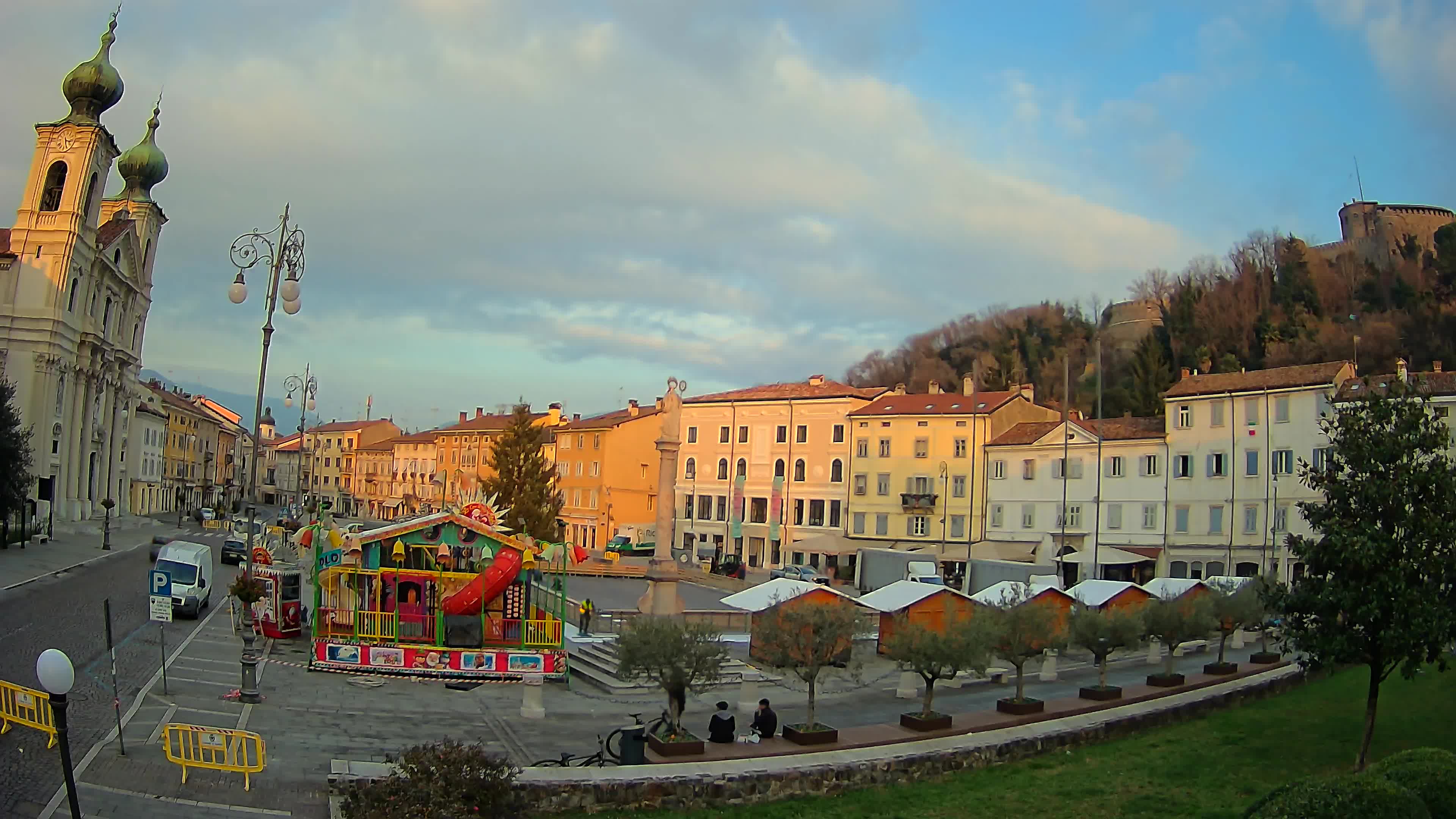 Gorizia – Place Vittoria – église st. Ignazio