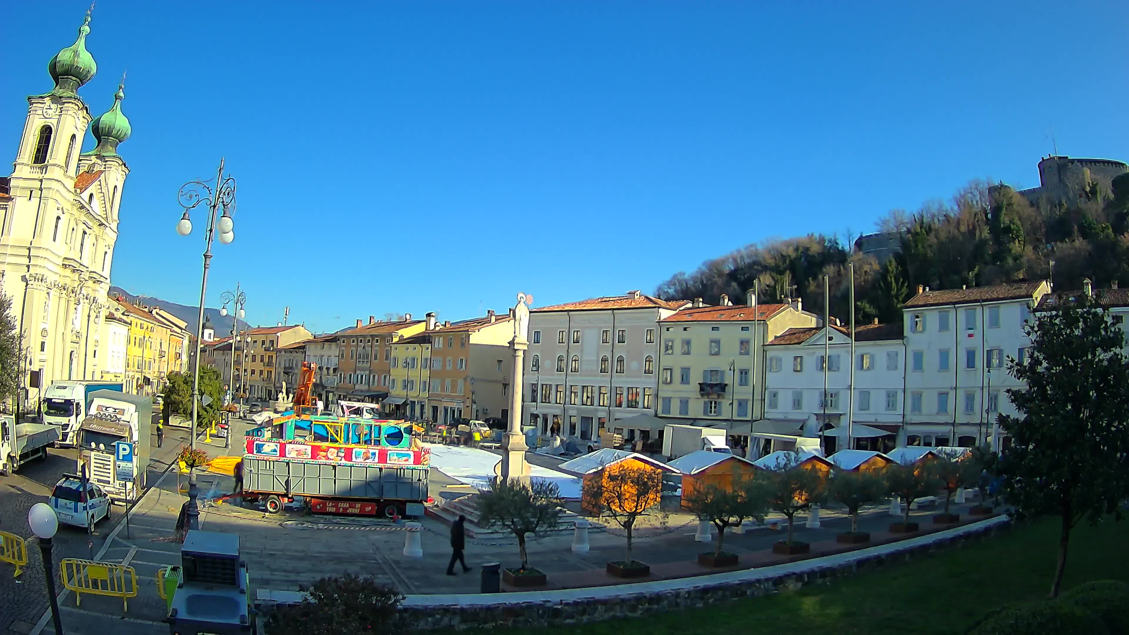 Gorizia – Place Vittoria – église st. Ignazio