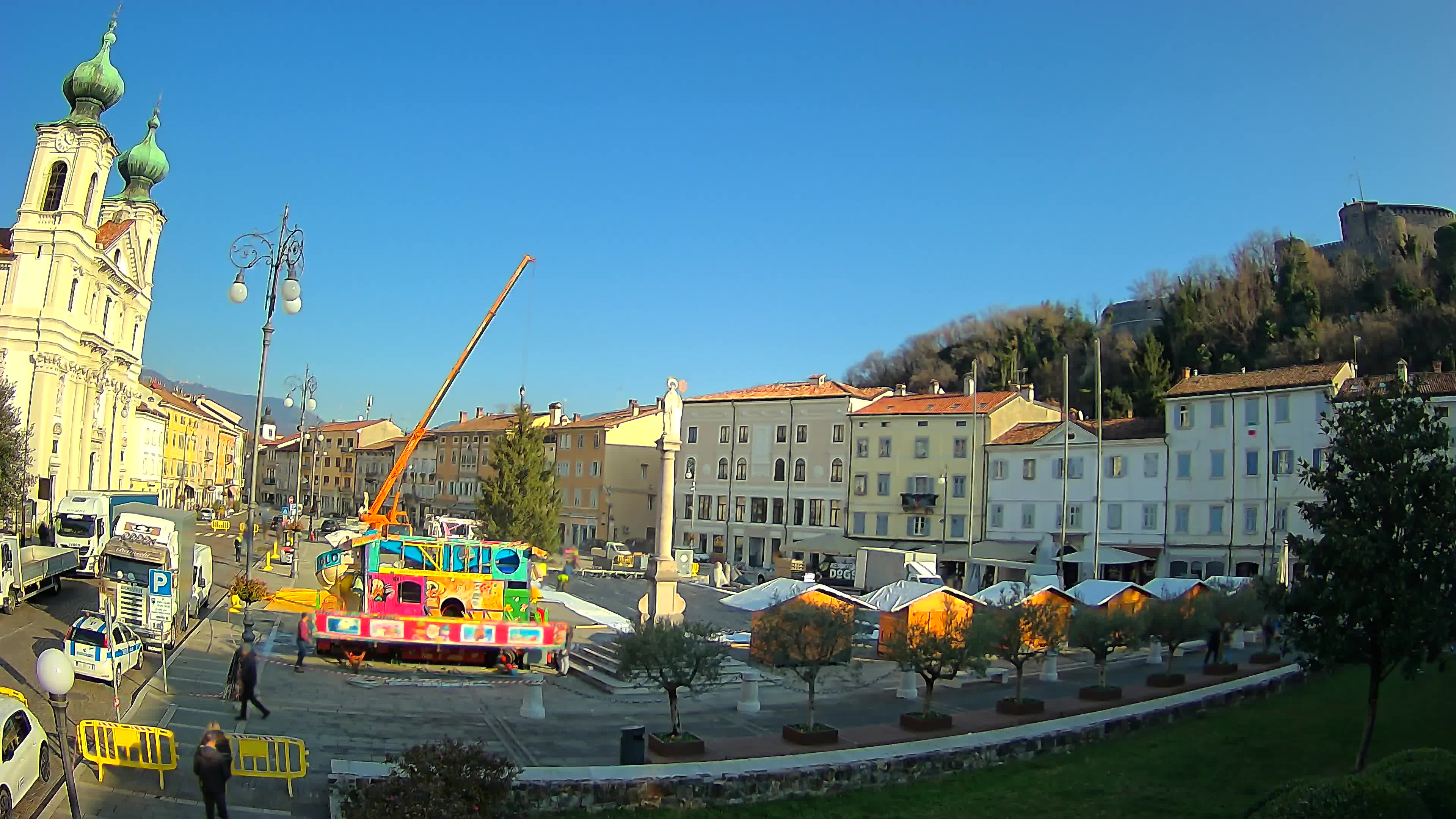 Gorizia – Place Vittoria – église st. Ignazio