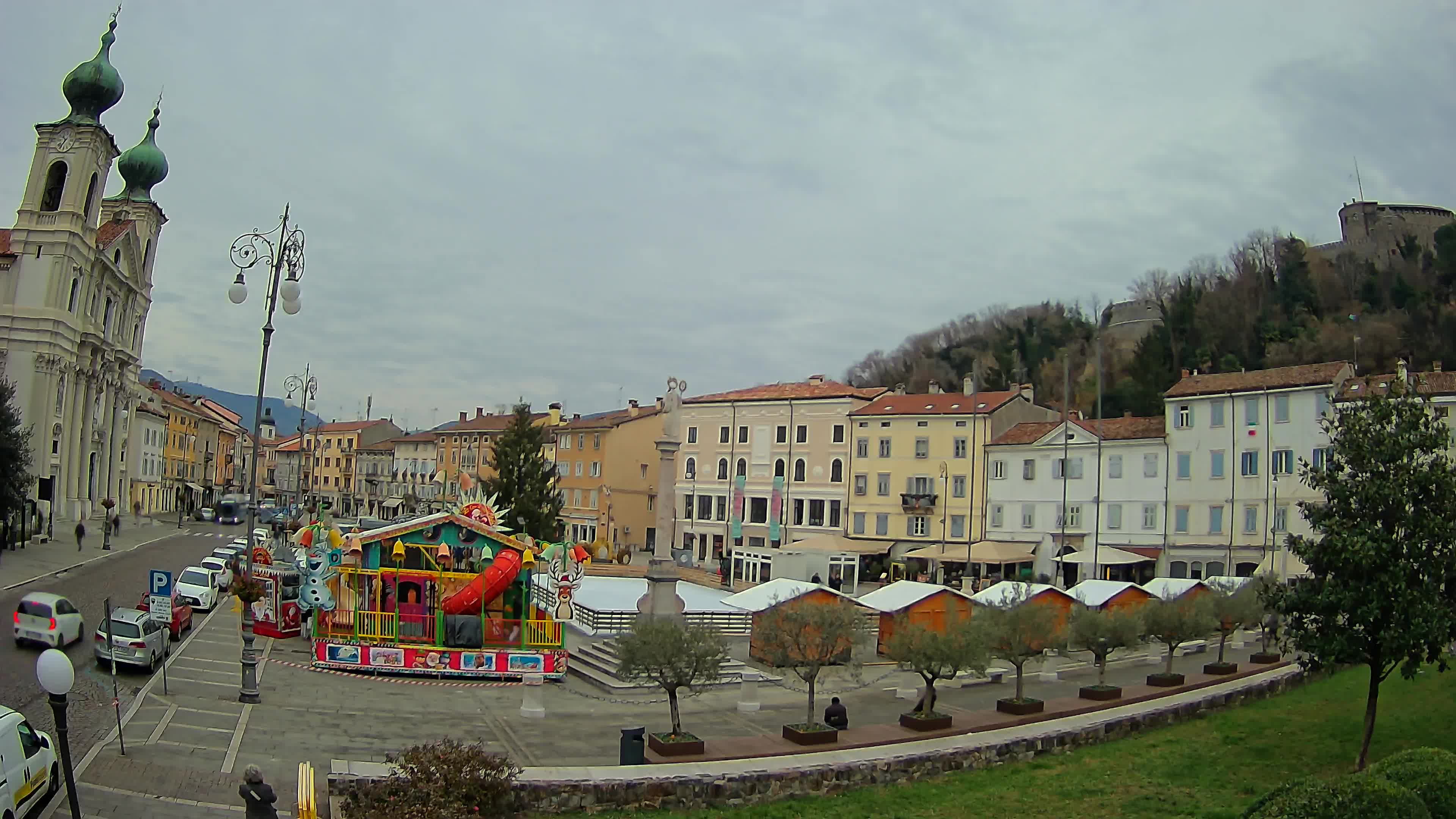 Webcam Gorizia Vittoria square – Church of st. Ignazio