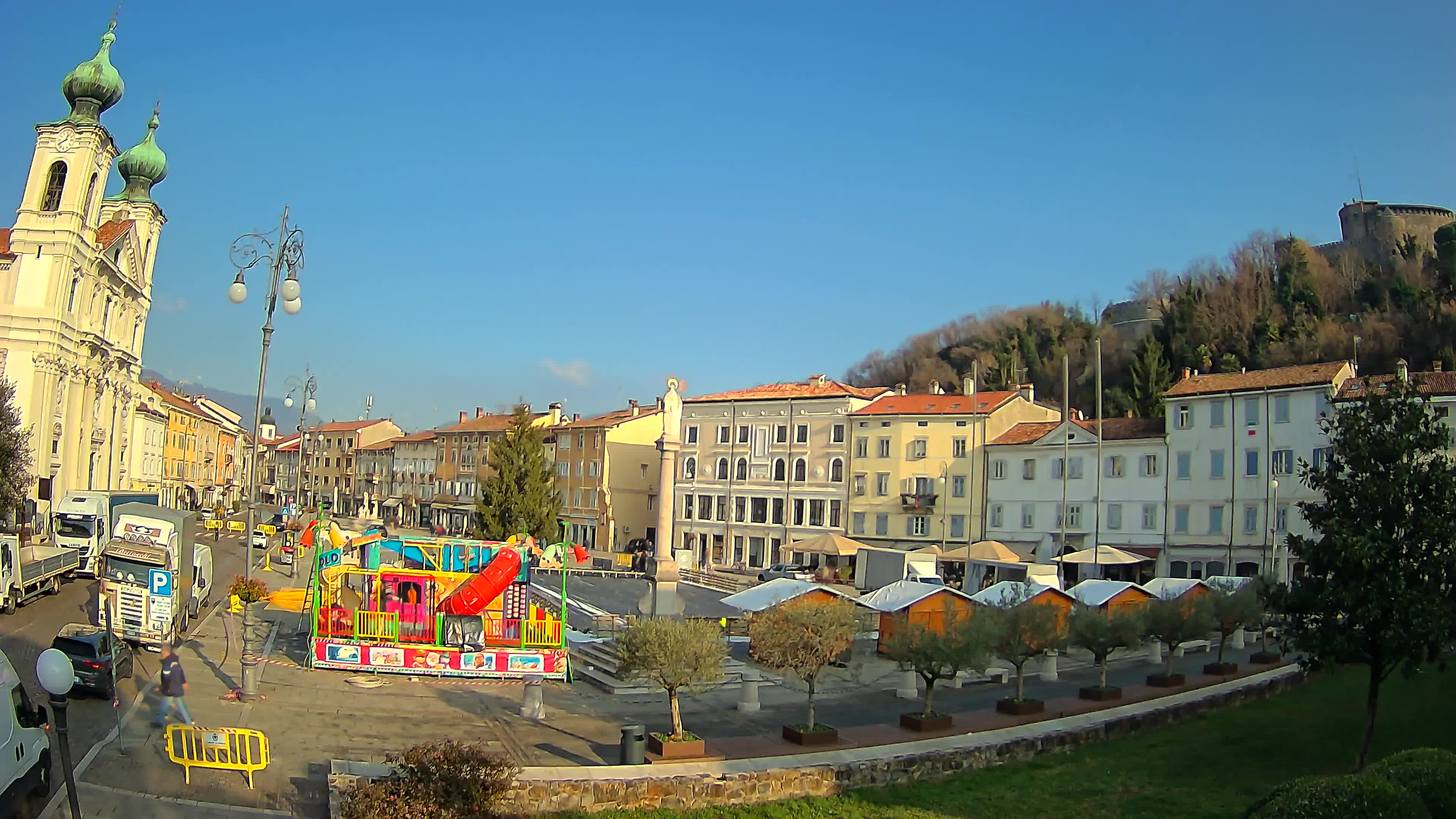 Gorizia – Place Vittoria – église st. Ignazio