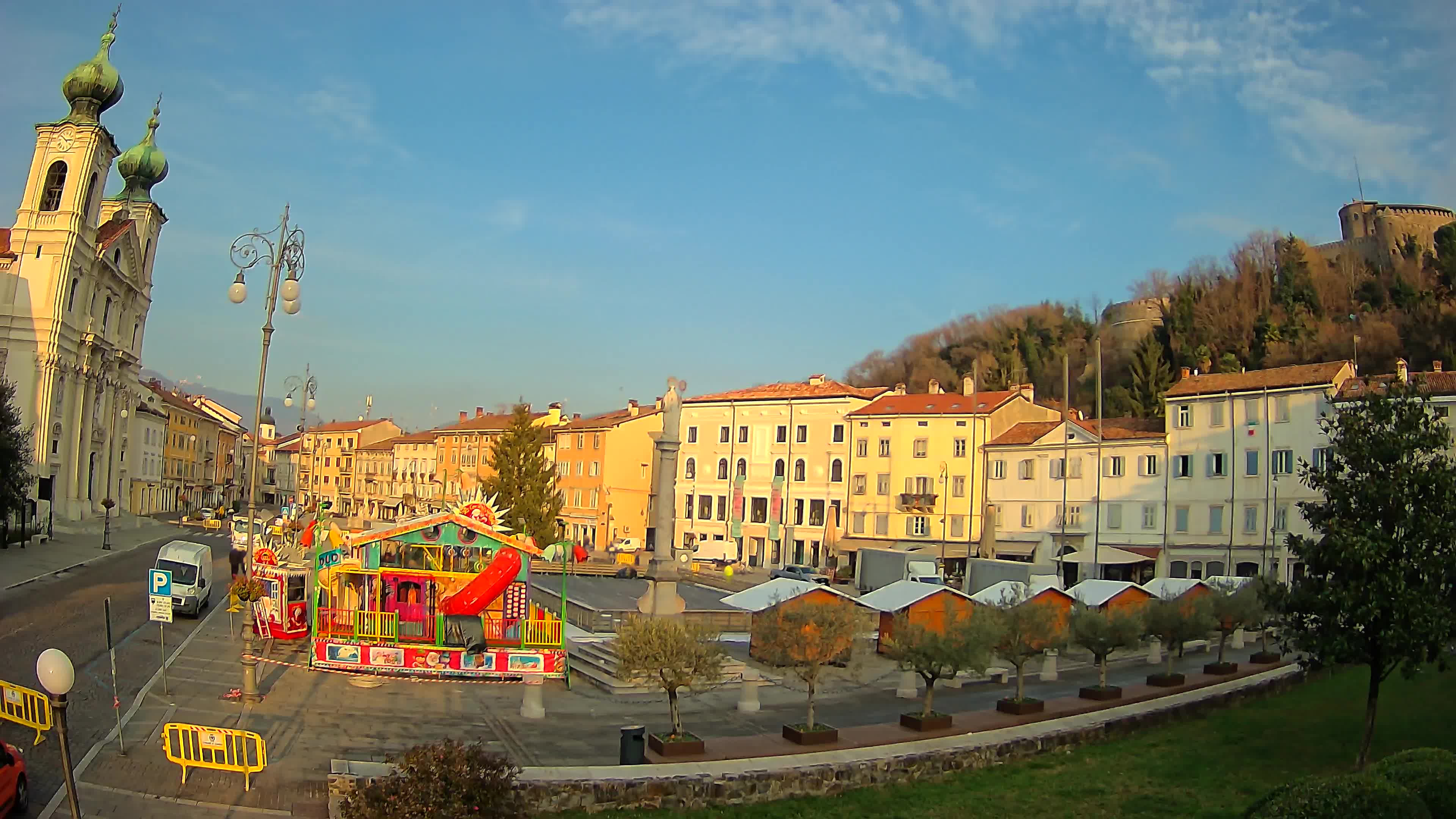 Webcam Gorizia Vittoria square – Church of st. Ignazio