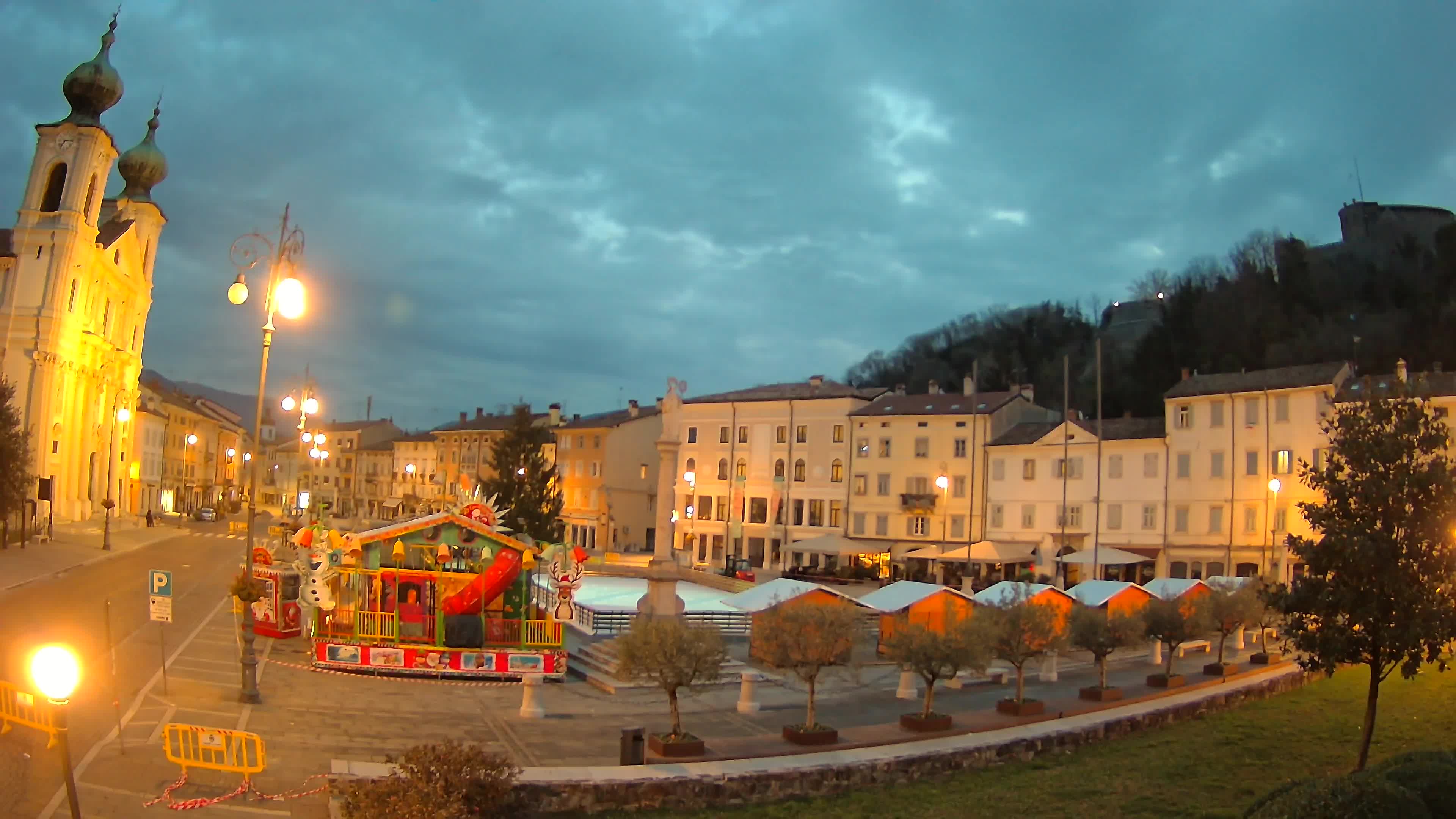 Gorizia – Place Vittoria – église st. Ignazio
