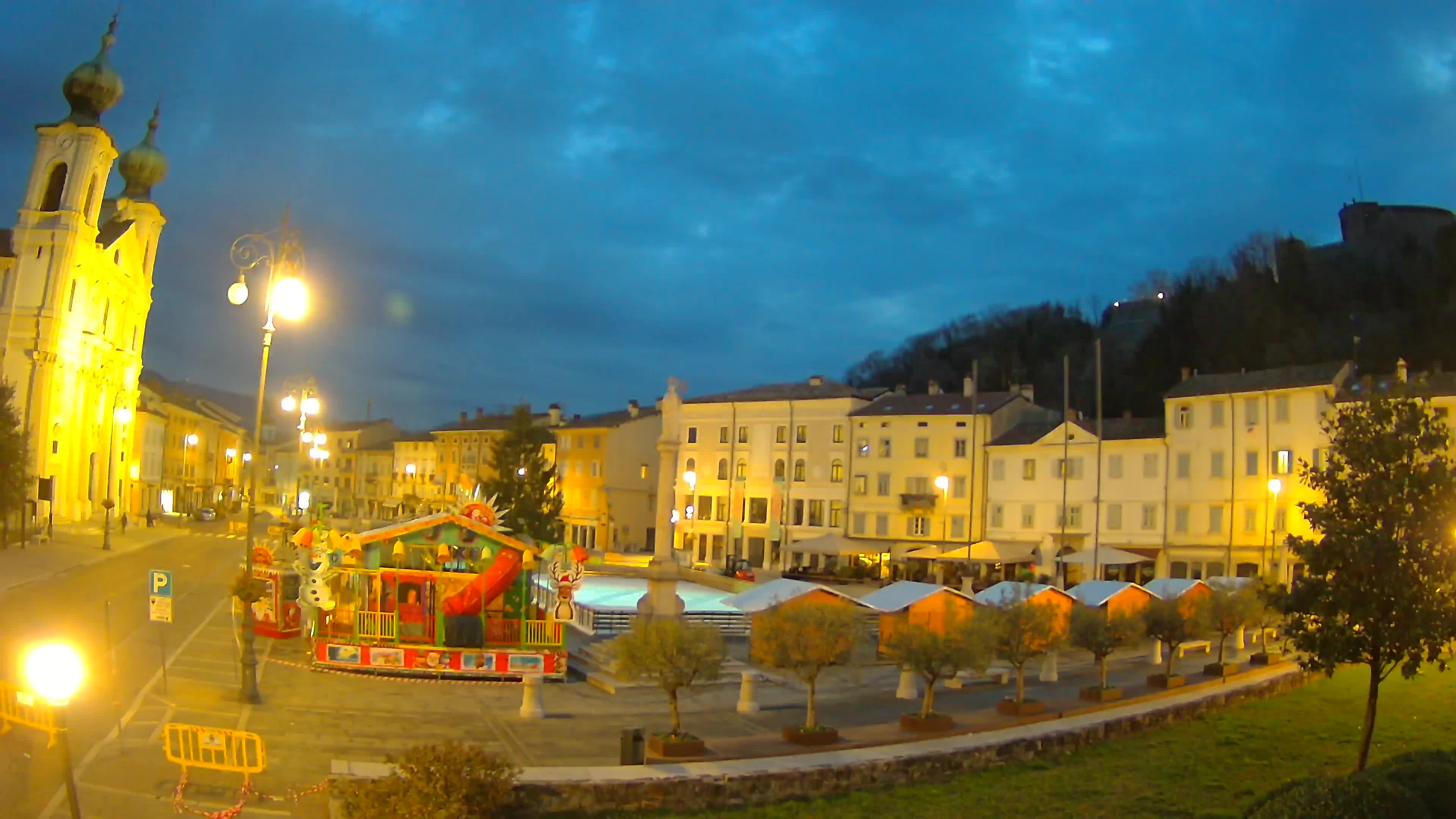 Webcam Gorizia Vittoria square – Church of st. Ignazio