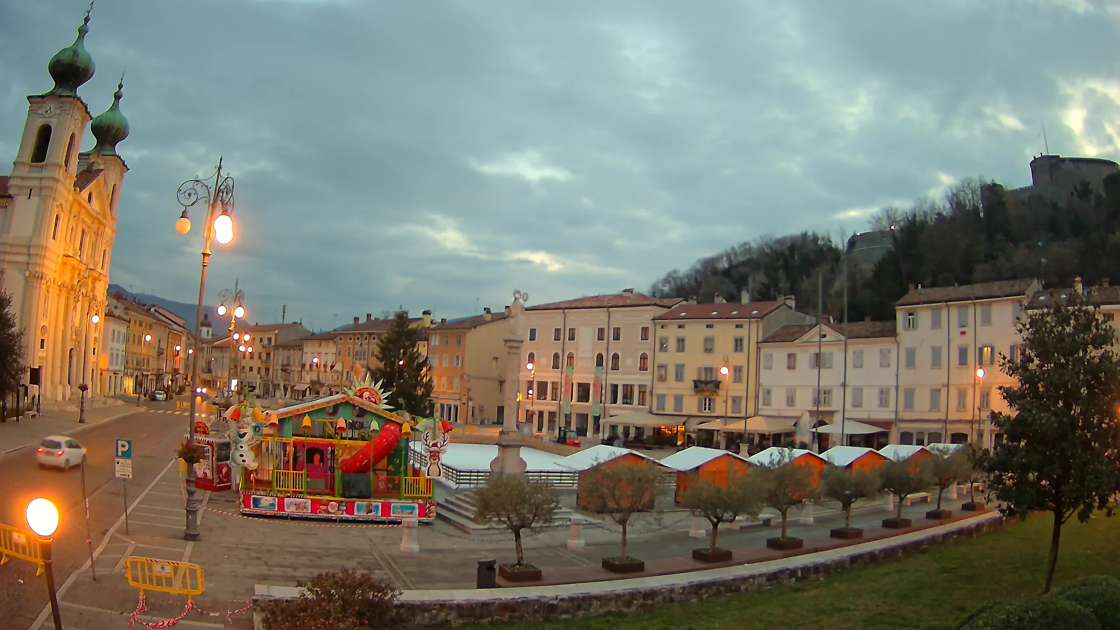 Gorizia – Place Vittoria – église st. Ignazio